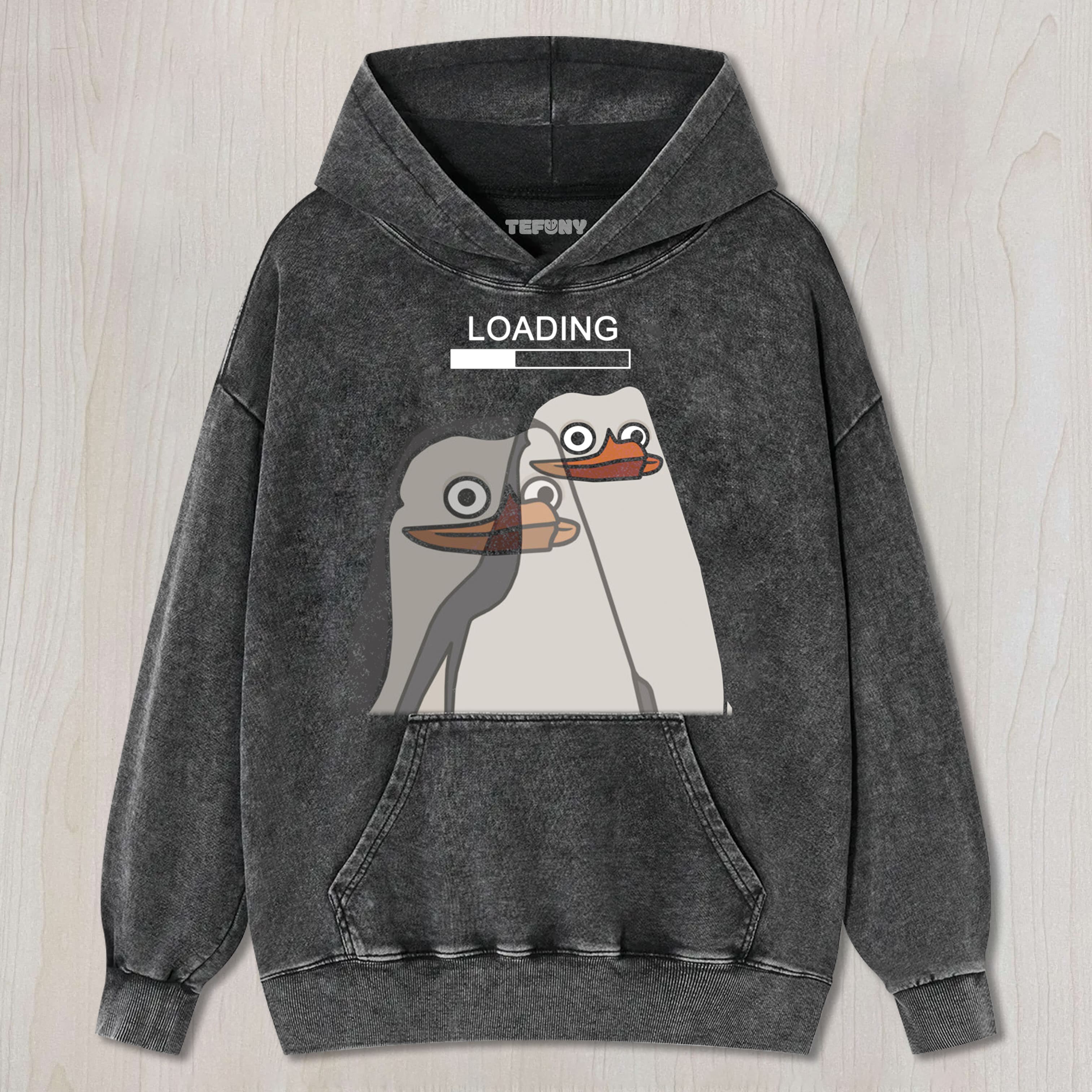 LOADING PENGUIN UNISEX TEE, TANK TOP, LAYERED LS, SWEATSHIRT & HOODIE