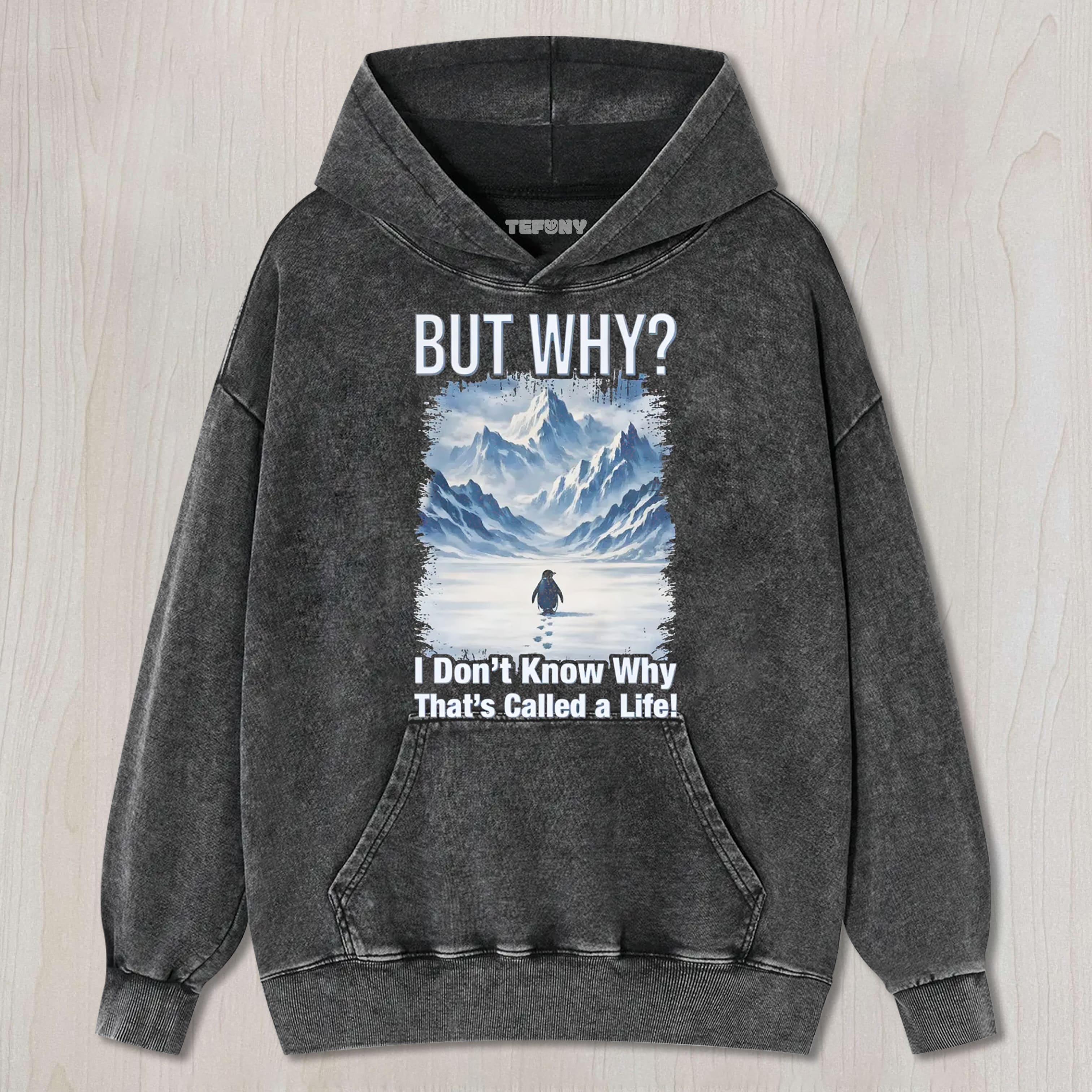 LONELY PENGUIN LIFE TEE & SWEAT & HOOD