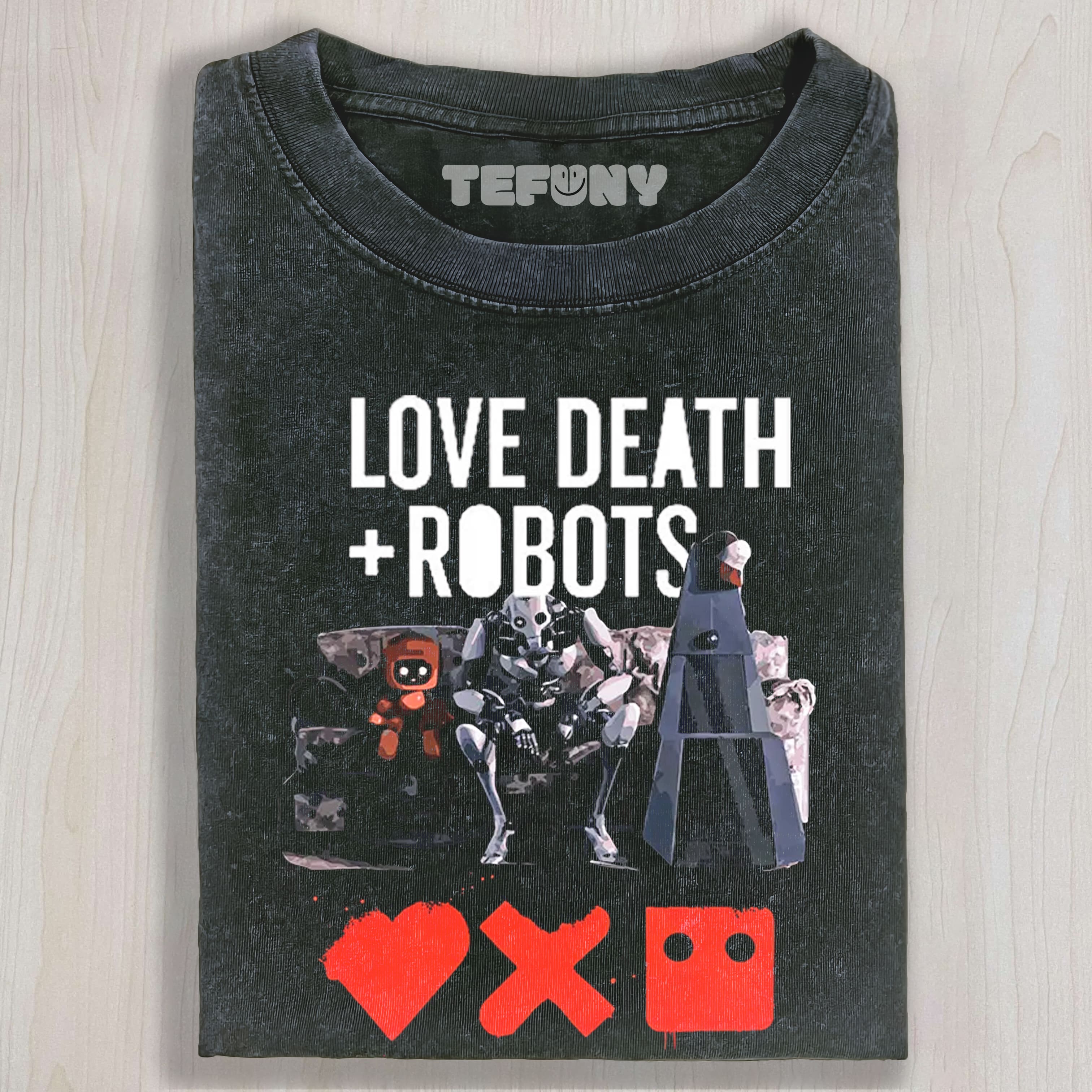 LOVE, DEATH & ROBOTS TEE & SWEAT & HOOD