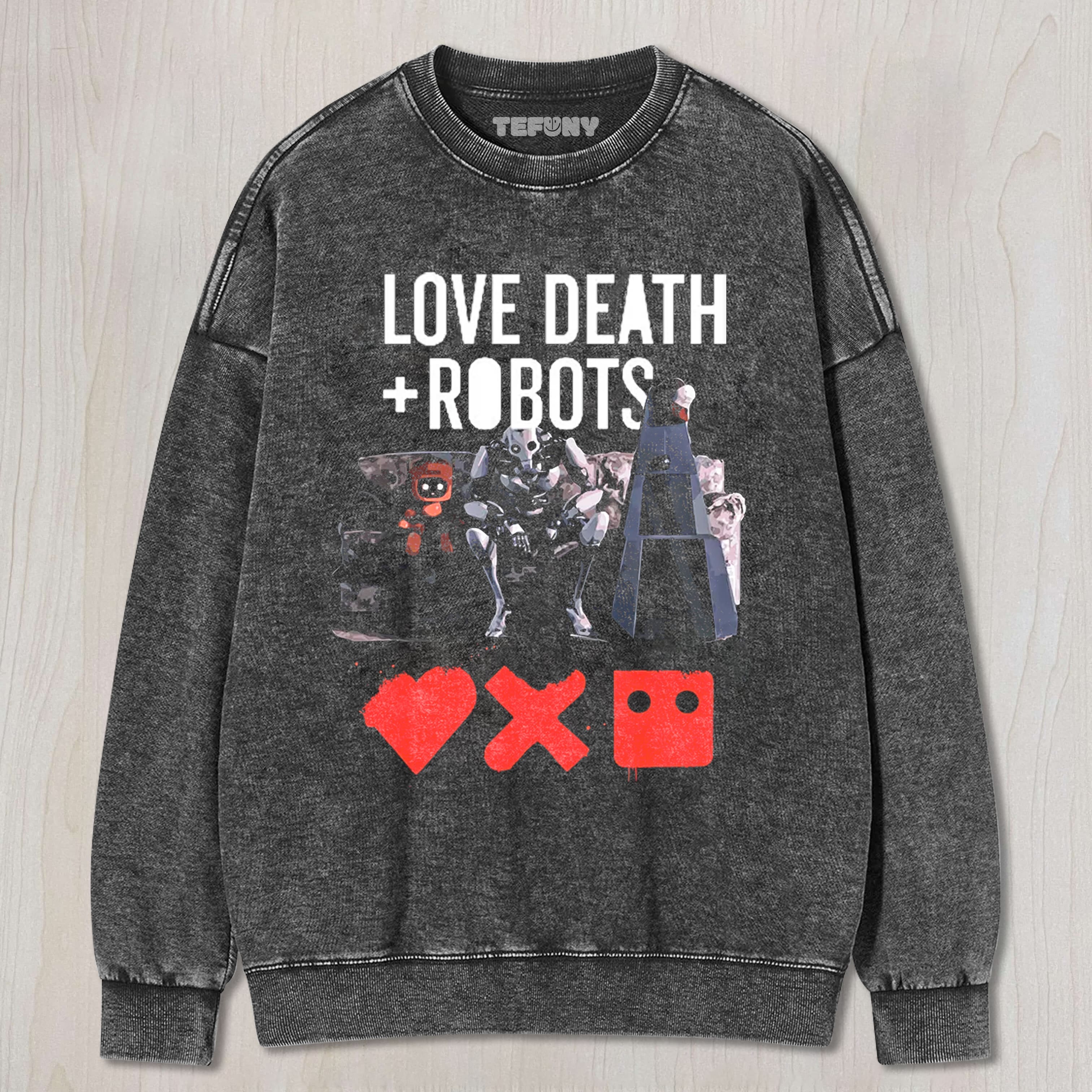 LOVE, DEATH & ROBOTS TEE & SWEAT & HOOD