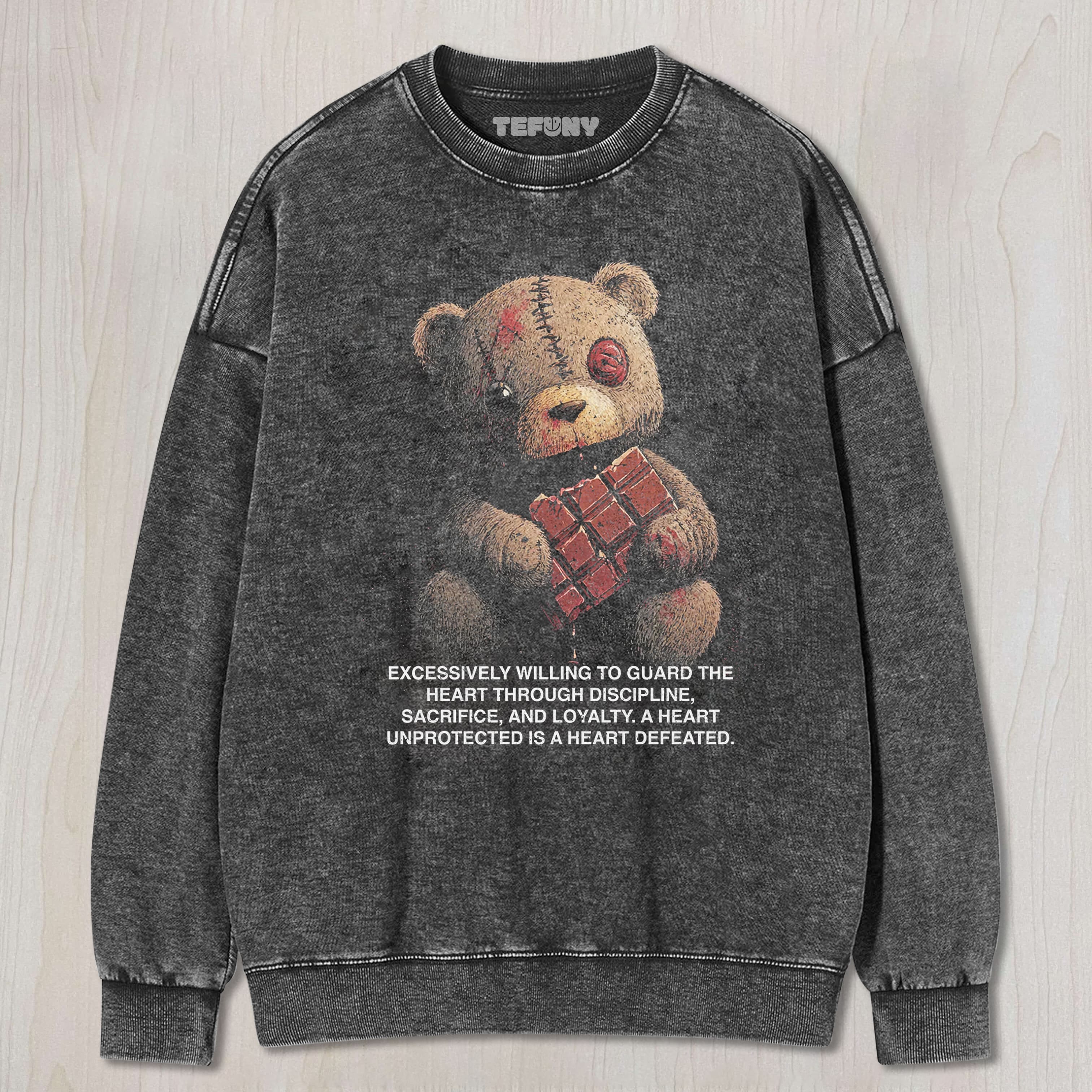 LOVE IS WAR BITE THE SWEETNESS TEE & SWEAT & HOOD