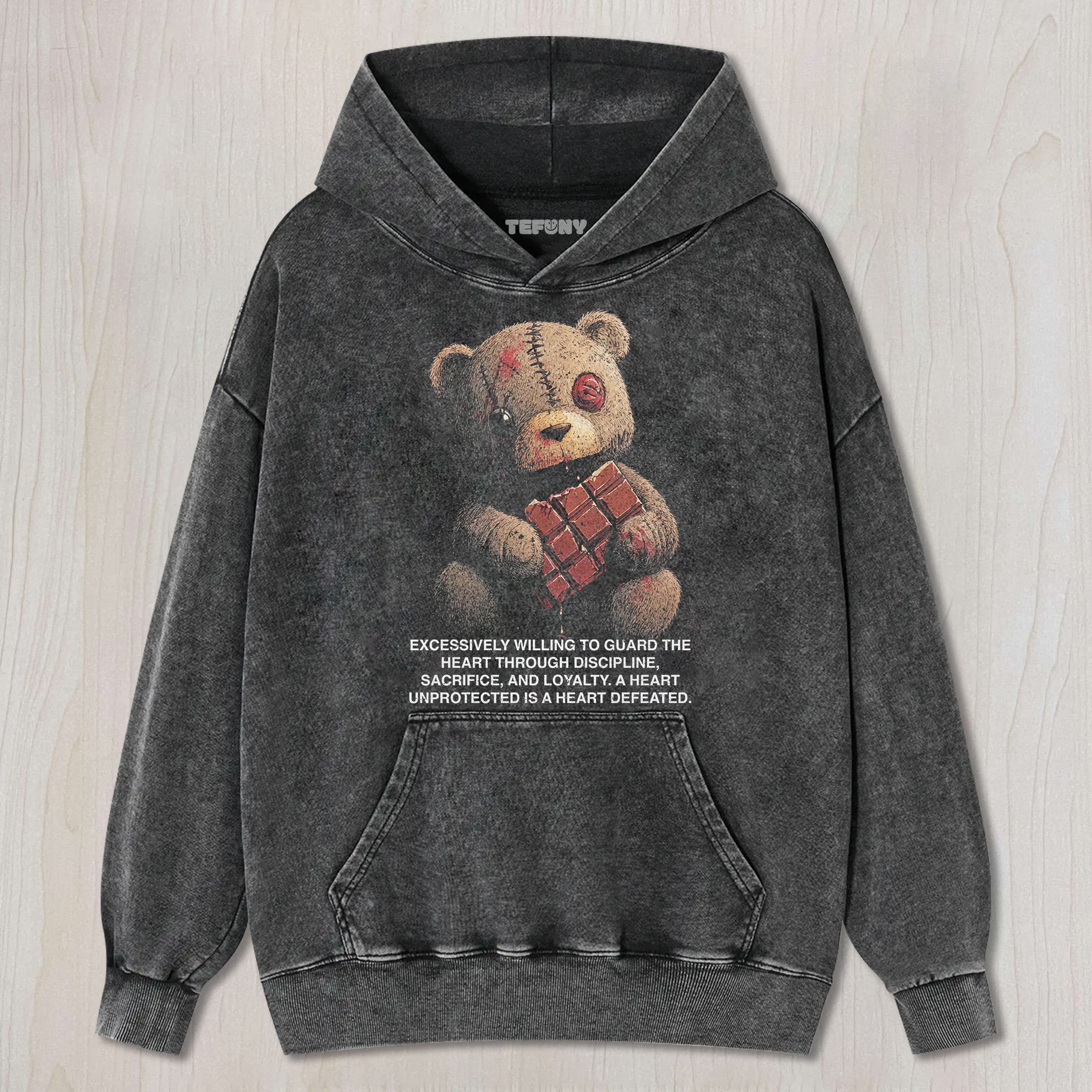 LOVE IS WAR BITE THE SWEETNESS TEE & SWEAT & HOOD