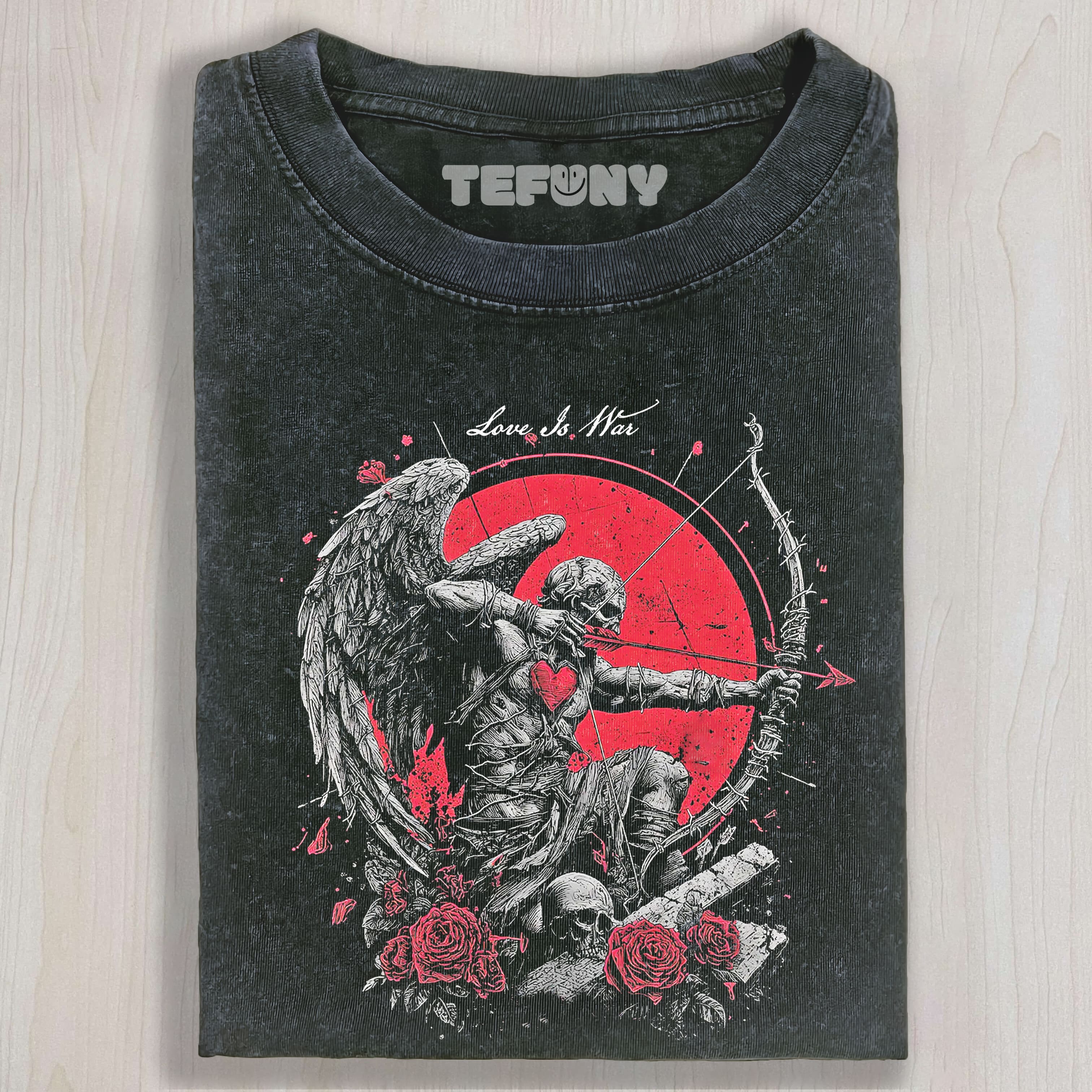 LOVE IS WAR CUPID'S RECKONING TEE & SWEAT & HOOD
