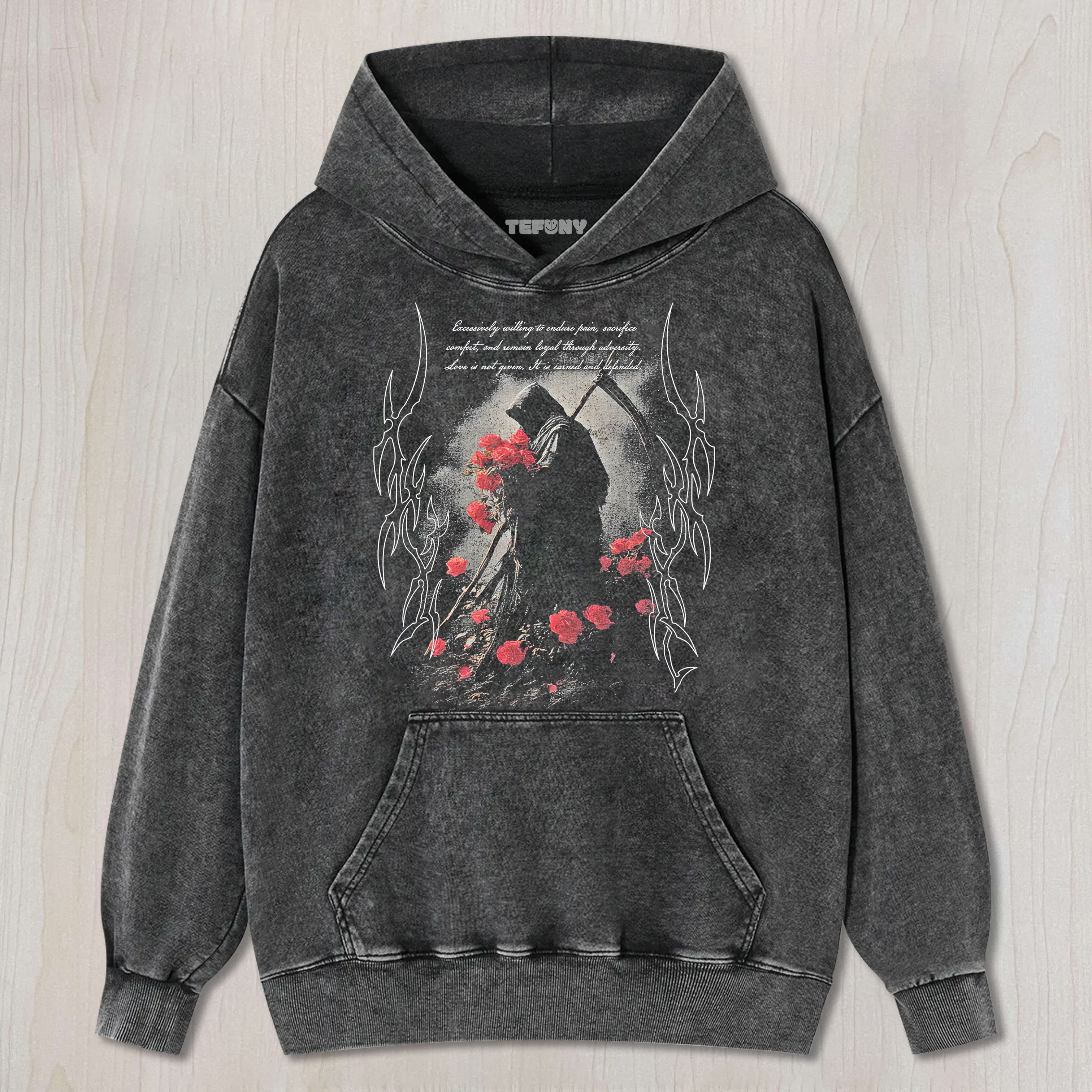 LOVE IS WAR TO THE GRAVE TEE & SWEAT & HOOD