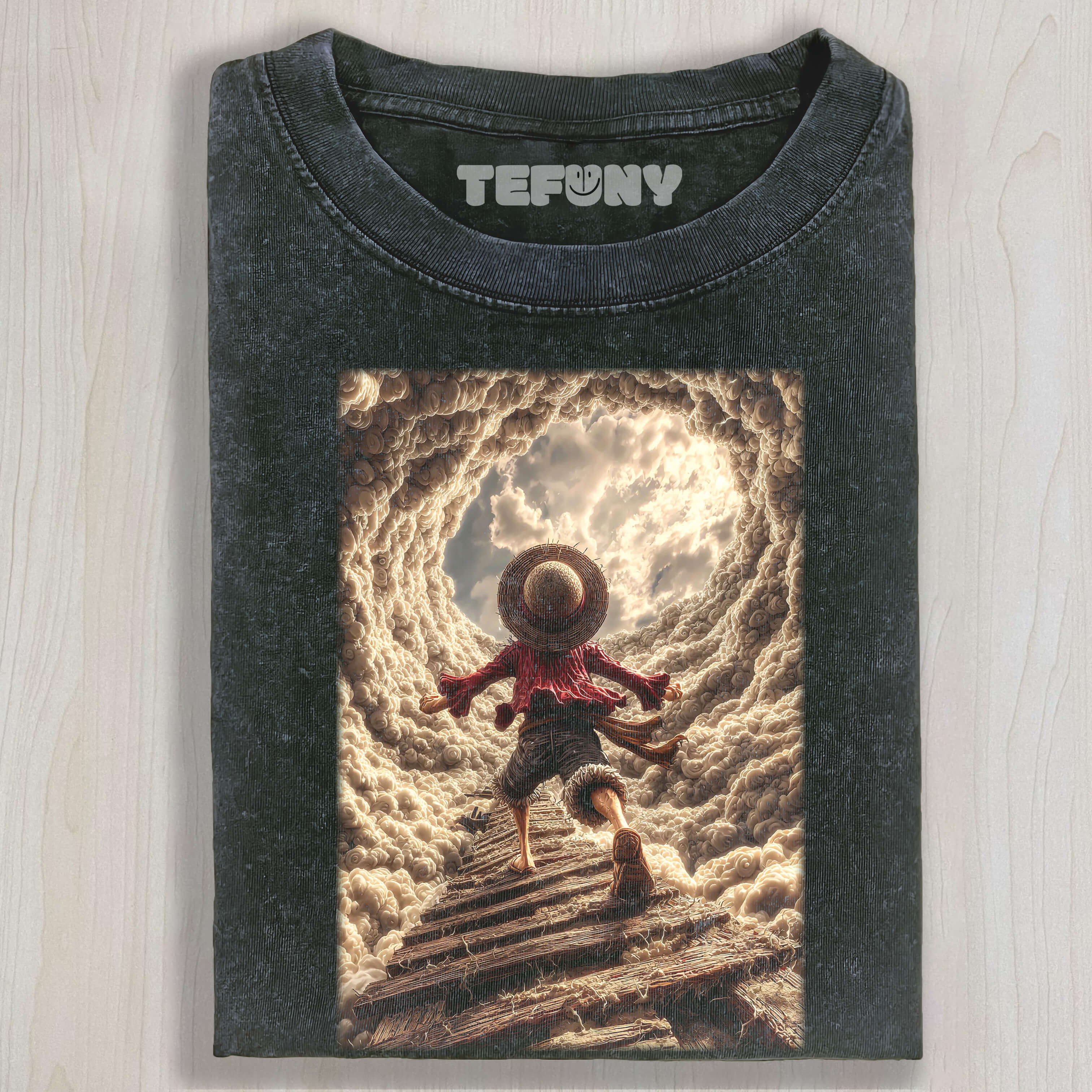 LUFFY SOARS INTO THE CLOUDS TEE & SWEAT & HOOD