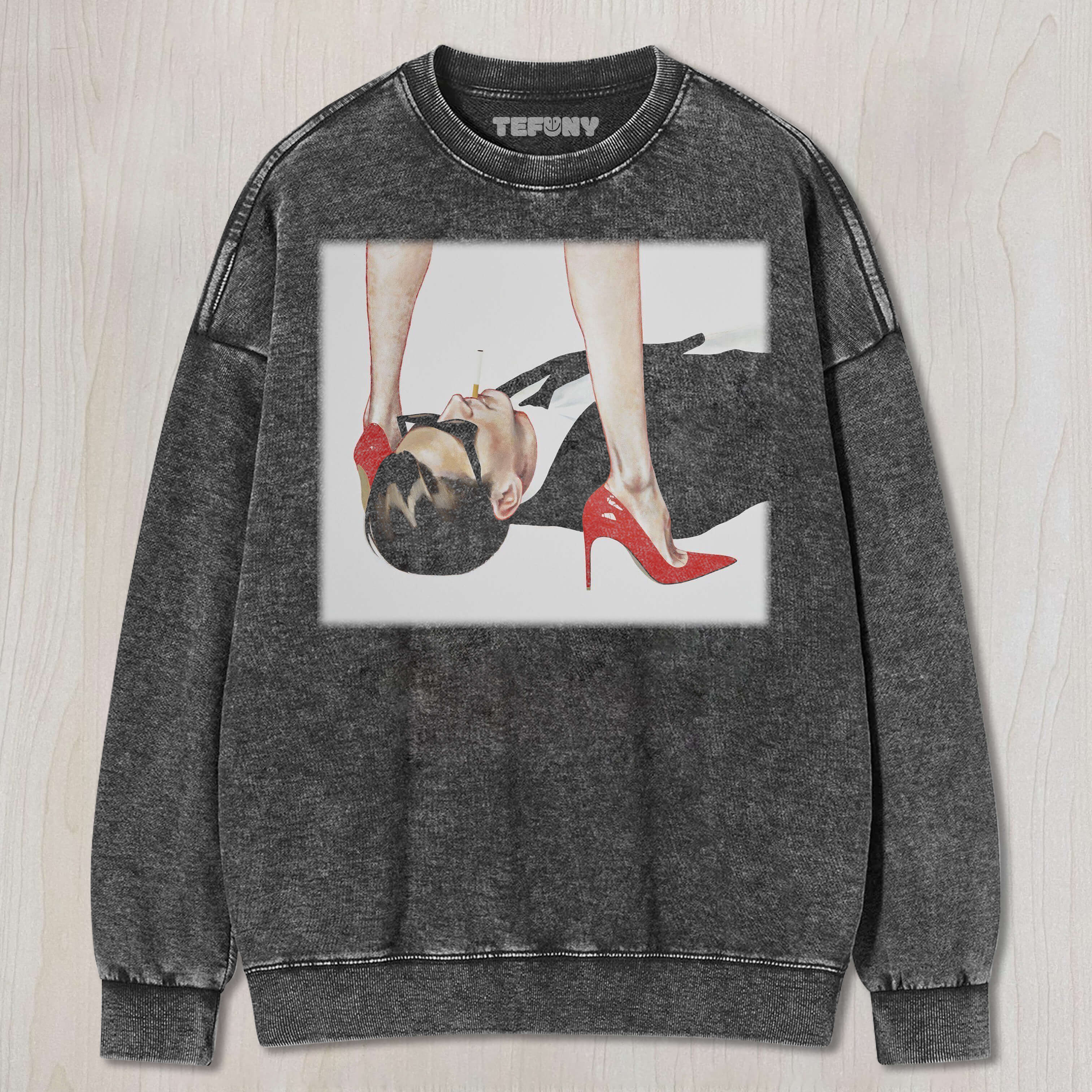 LYING UNDER THE SKIRT T-SHIRT