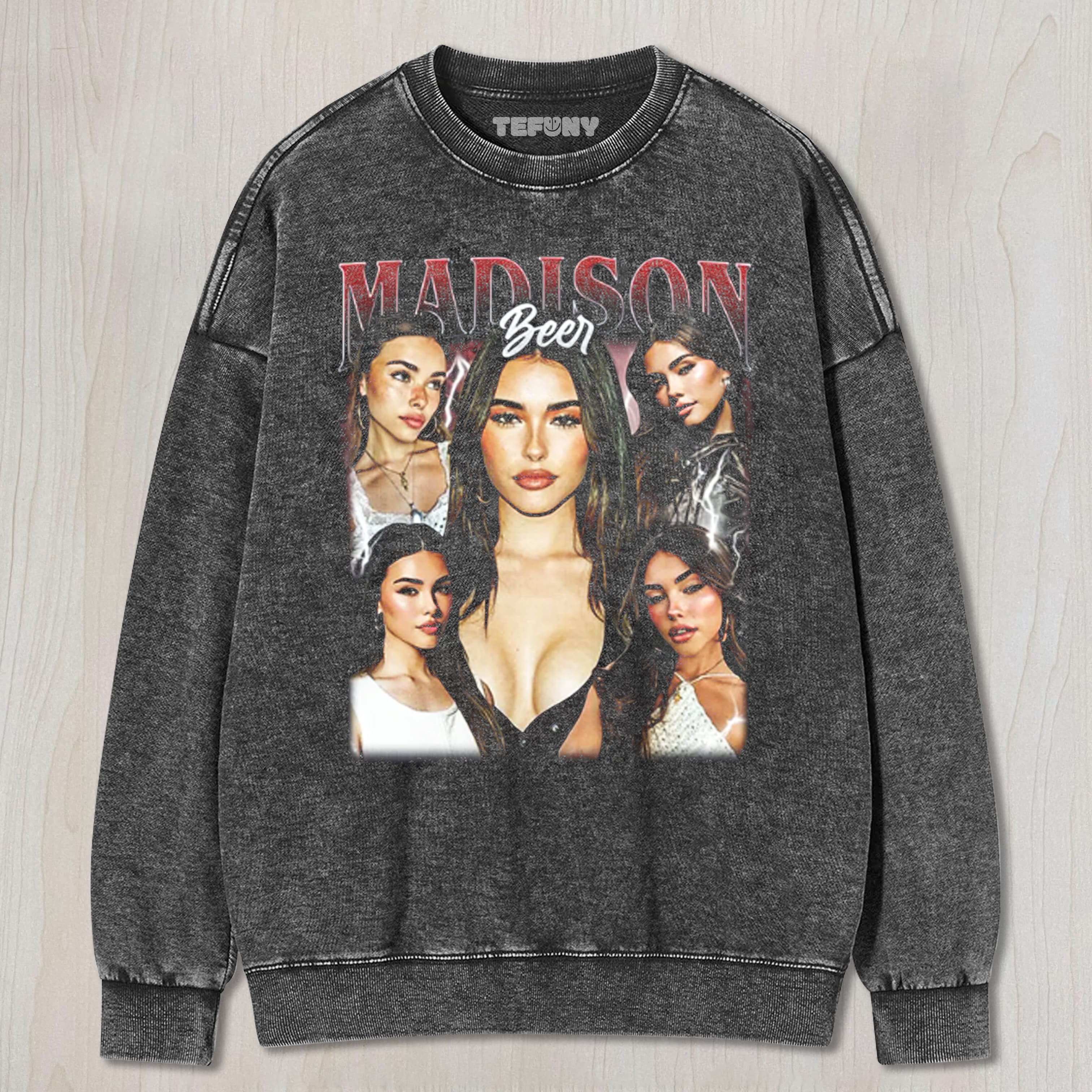 MADISON BEER3 UNISEX TEE, TANK TOP, LAYERED LS, SWEATSHIRT & HOODIE