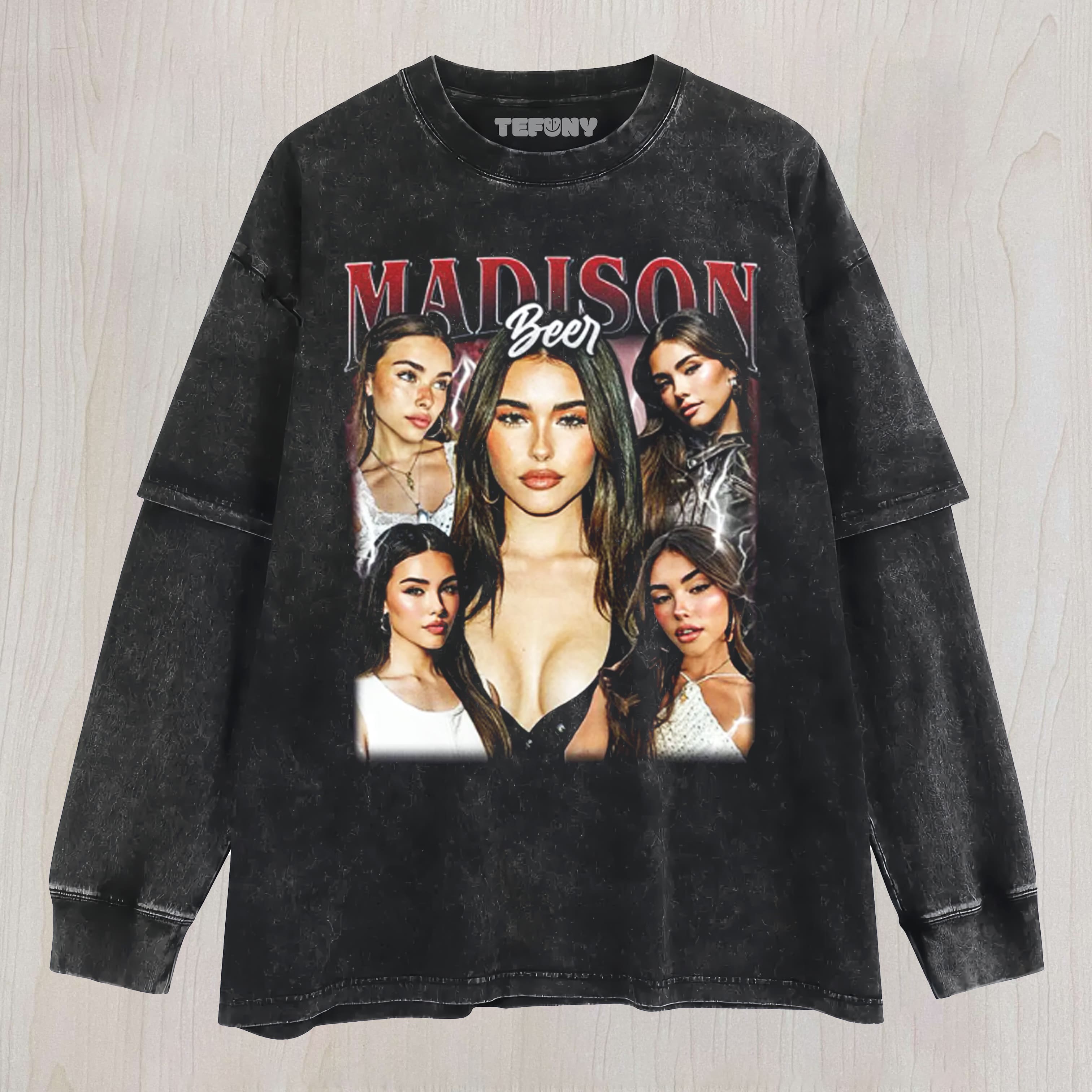 MADISON BEER3 UNISEX TEE, TANK TOP, LAYERED LS, SWEATSHIRT & HOODIE