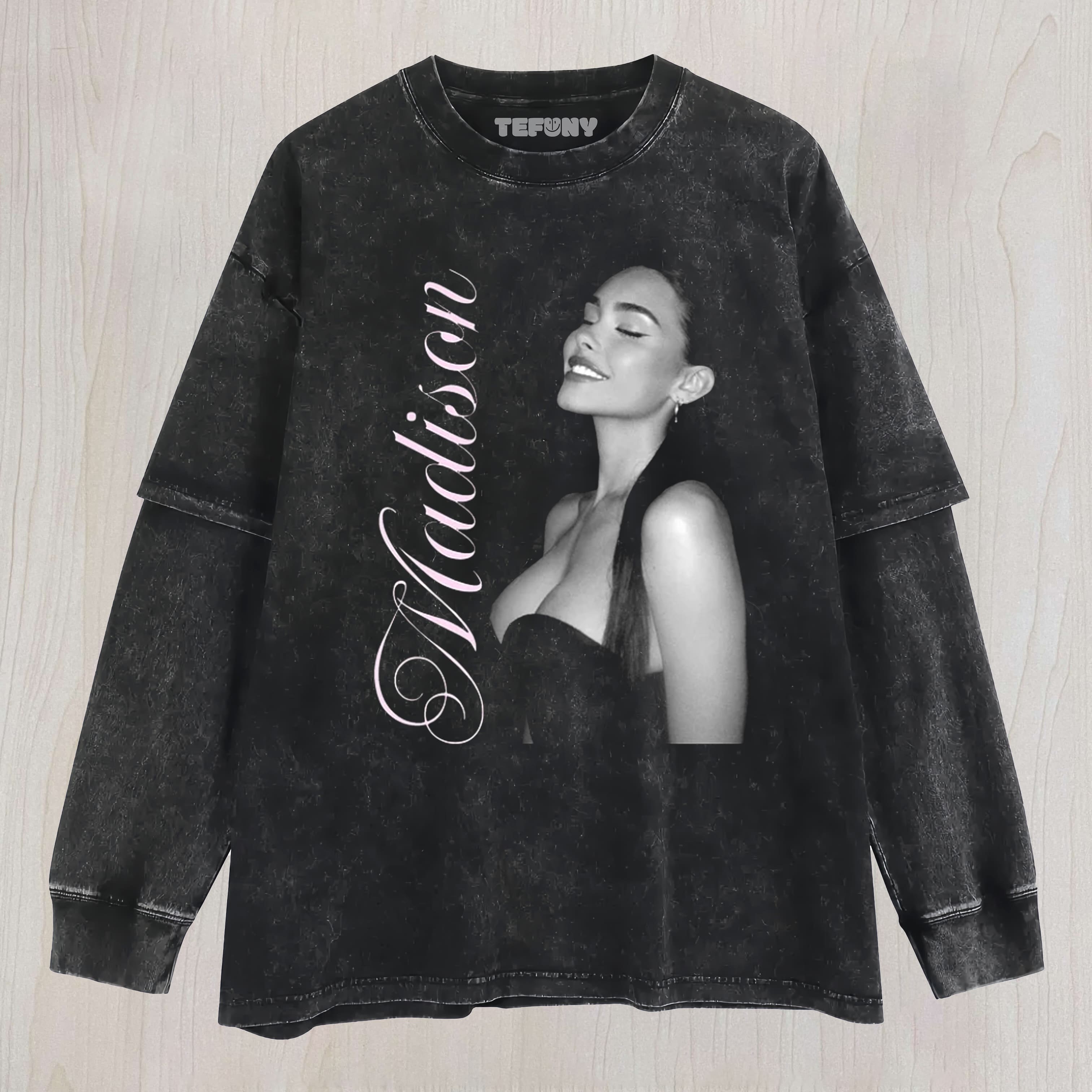 MADISON BEER6 UNISEX TEE, TANK TOP, LAYERED LS, SWEATSHIRT & HOODIE