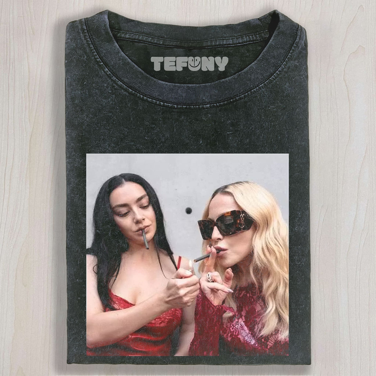 MADONNA & CHARLI XCX V3 UNISEX TEE, TANK TOP, LAYERED LS, SWEATSHIRT & HOODIE