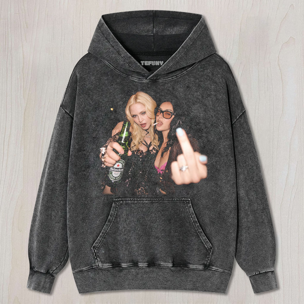 MADONNA & CHARLI XCX V6 UNISEX TEE, TANK TOP, LAYERED LS, SWEATSHIRT & HOODIE