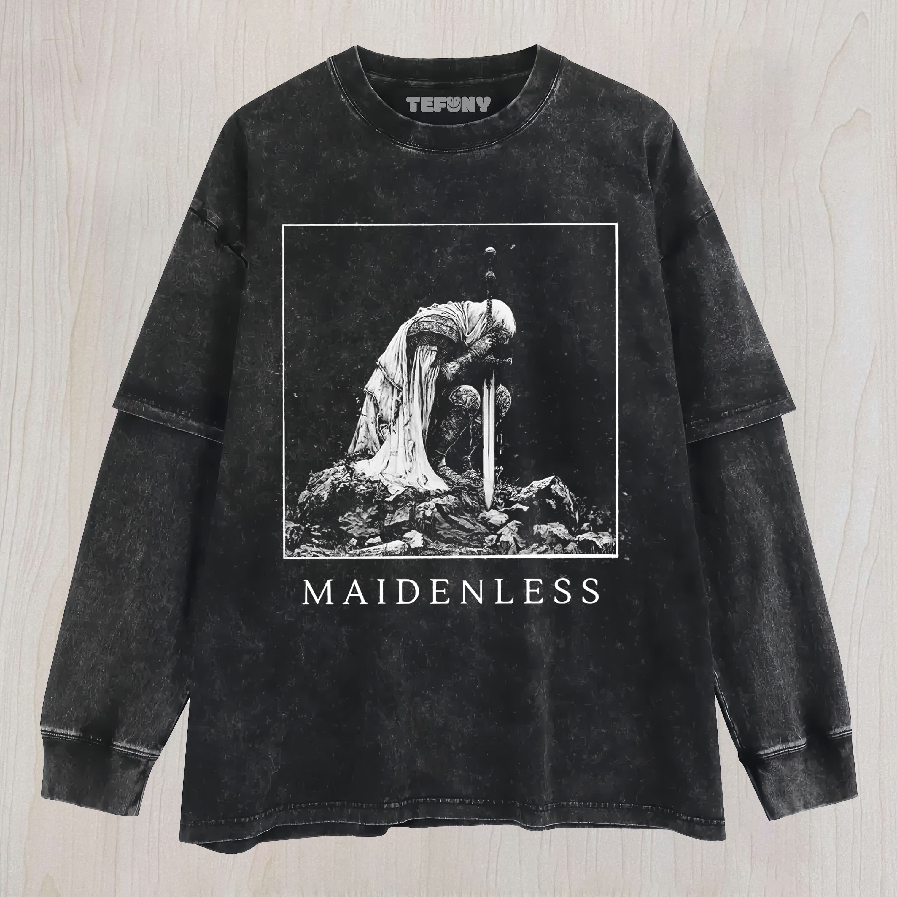 MAIDENLESSL UNISEX-TEE,-TANK-TOP,-LAYERED-LS,-SWEATSHIRT-&-HOODIE