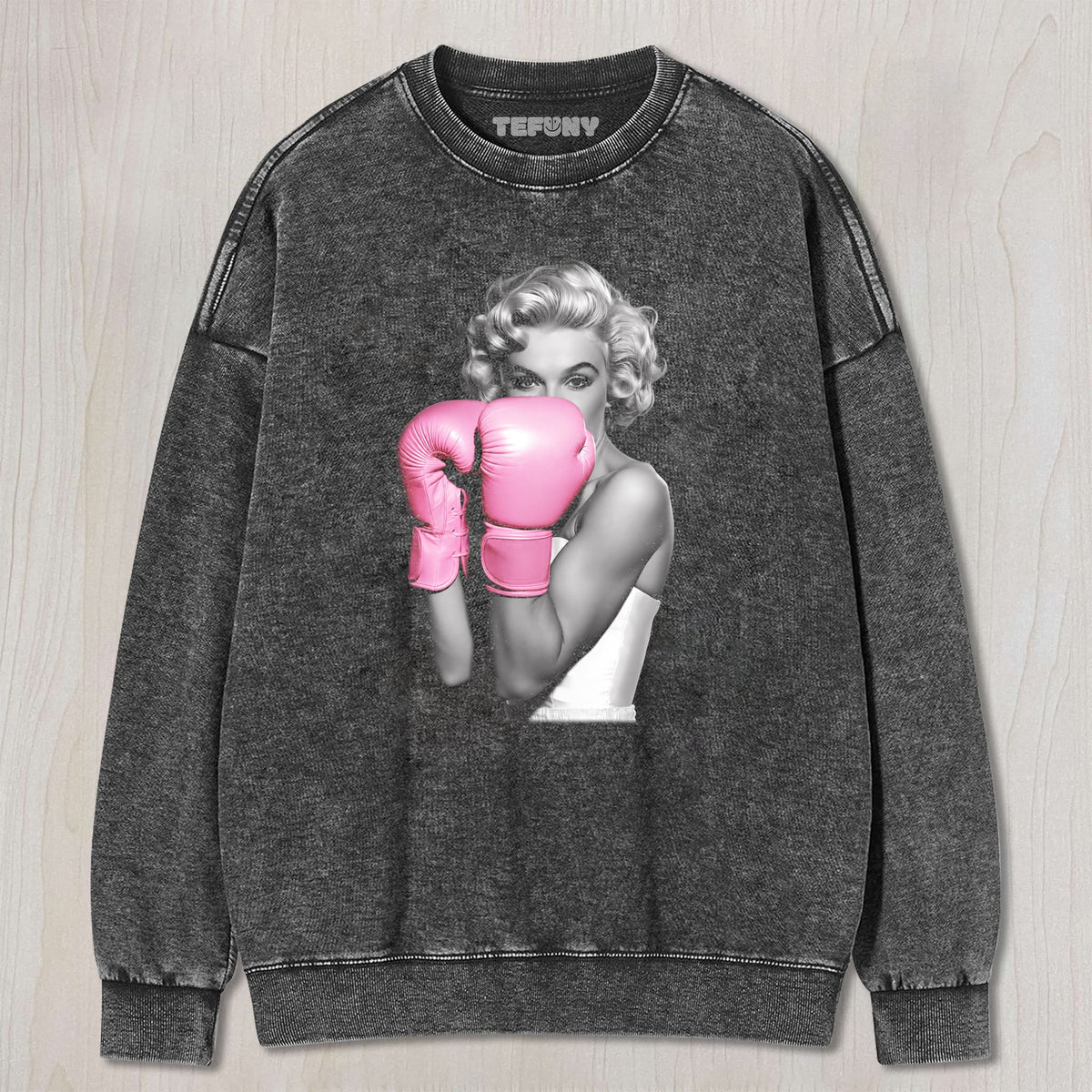MARILYN MONROE BOXING UNISEX TEE, TANK TOP, LAYERED LS, SWEATSHIRT & HOODIE