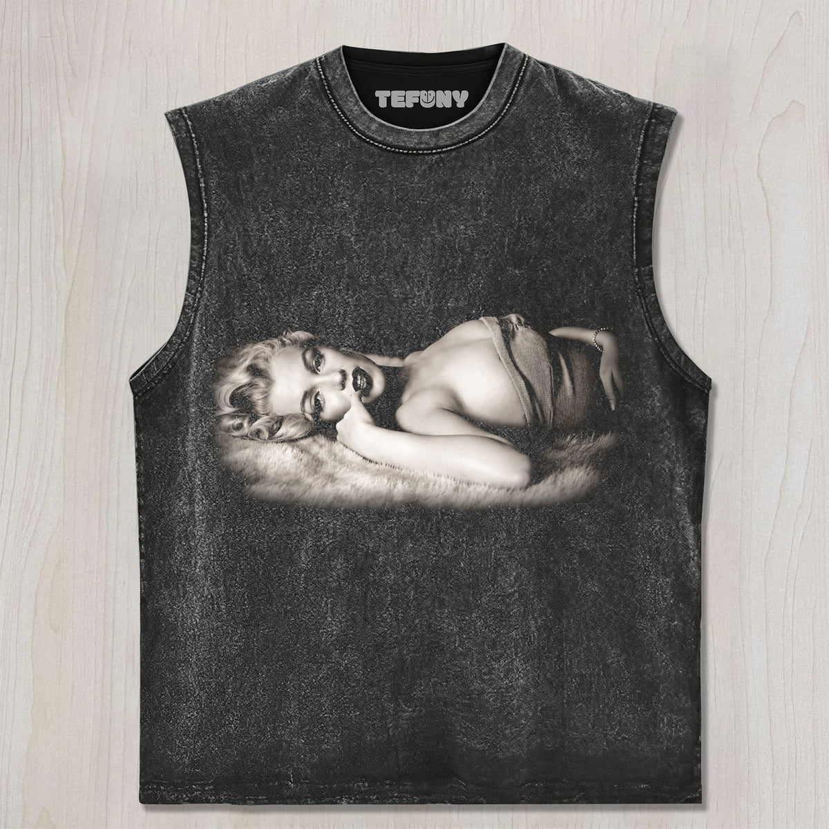 MARILYN MONROE IS LYING DOWN UNISEX TEE, TANK TOP, LAYERED LS, SWEATSHIRT & HOODIE