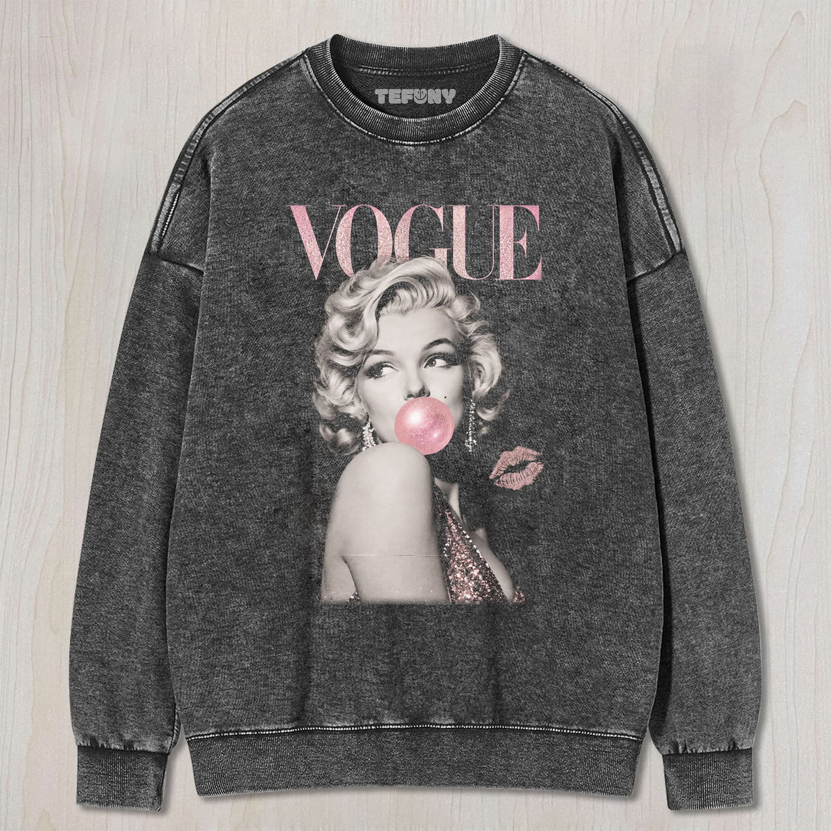 MARILYN MONROE VOGUE UNISEX TEE, TANK TOP, LAYERED LS, SWEATSHIRT & HOODIE