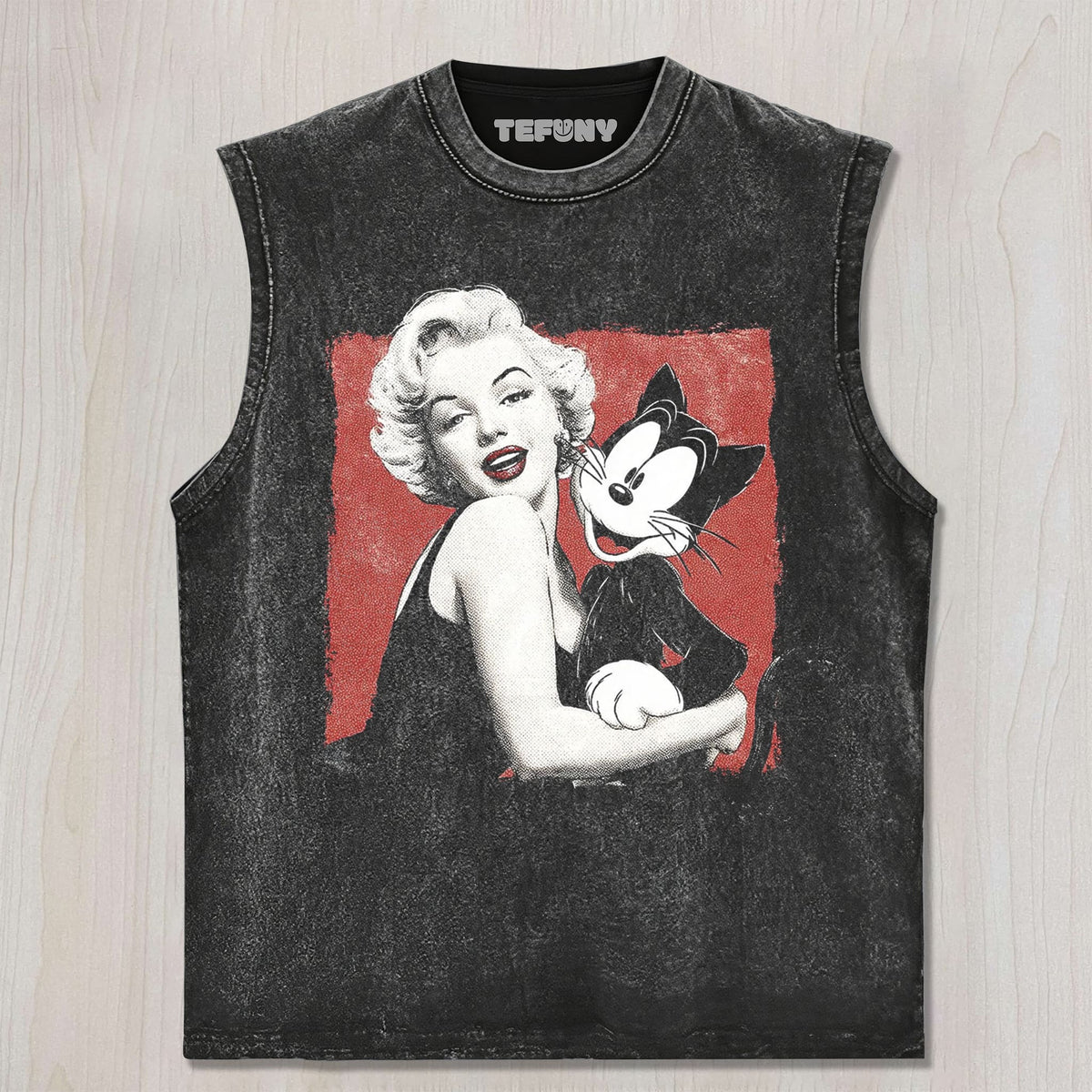 MARILYN MONROE & FELIX THE CAT UNISEX TEE, TANK TOP, LAYERED LS, SWEATSHIRT & HOODIE