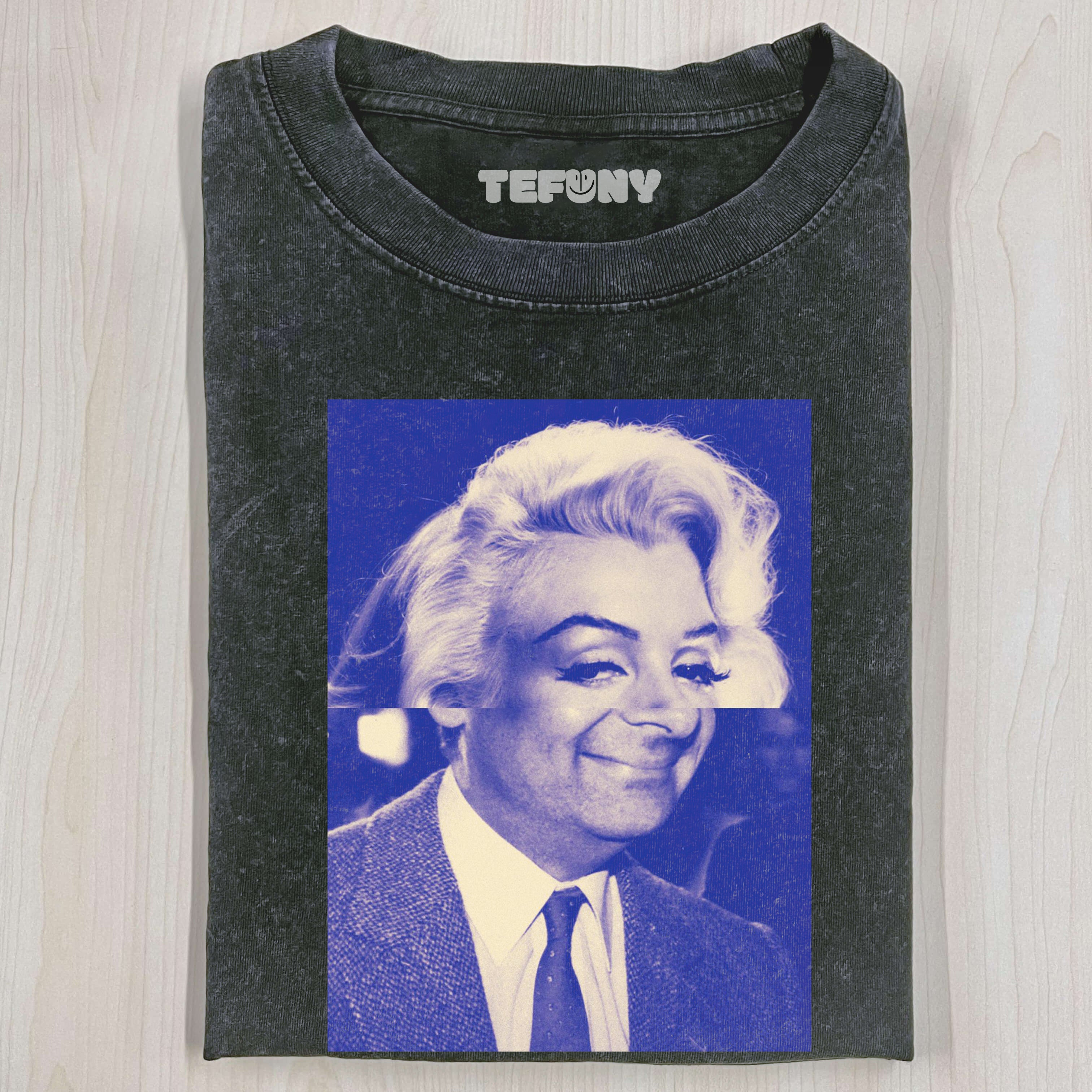 MARILYN MONROE & MR. BEAN T-SHIRT