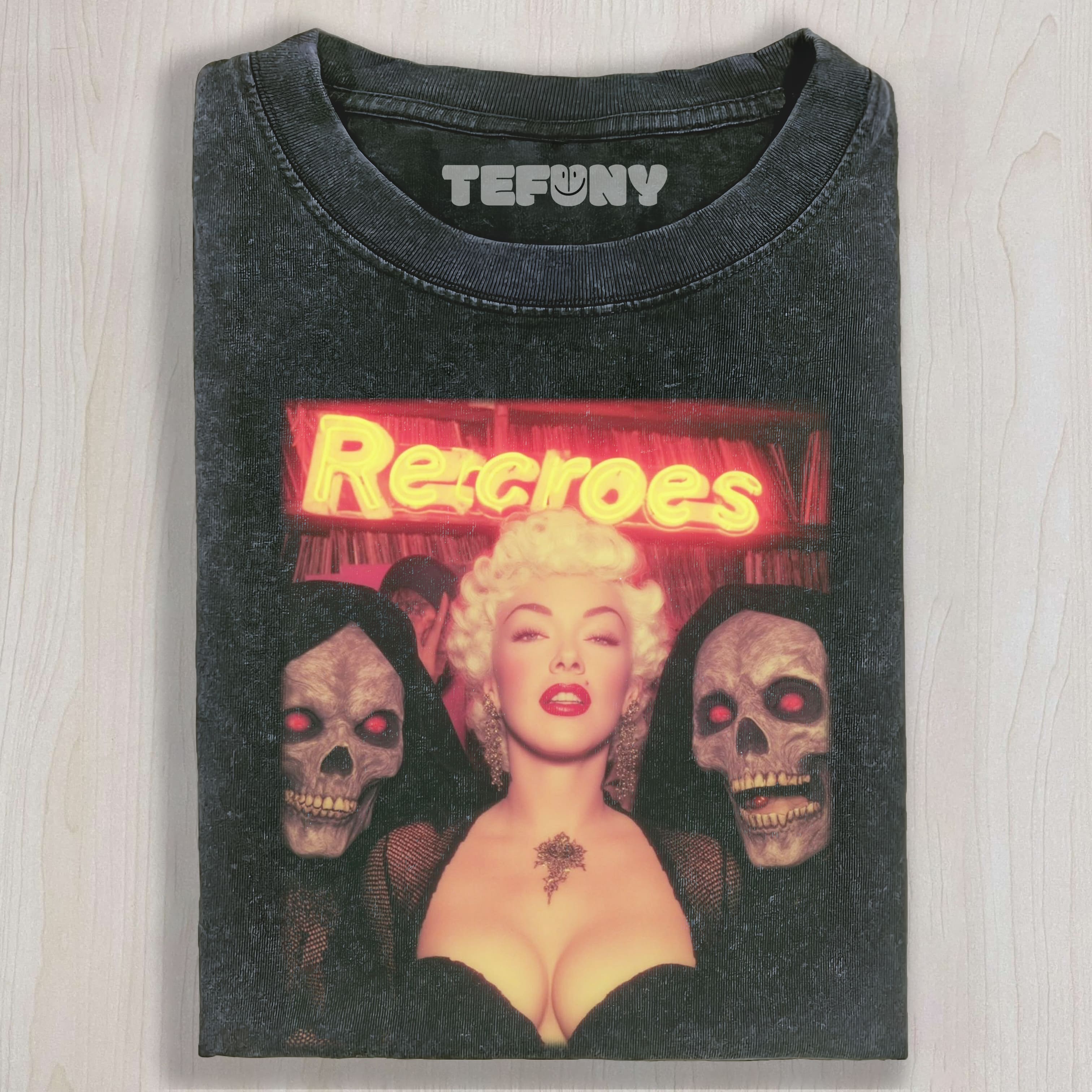 MARILYN MONROE AND THE SKULLS TEE & SWEAT & HOOD