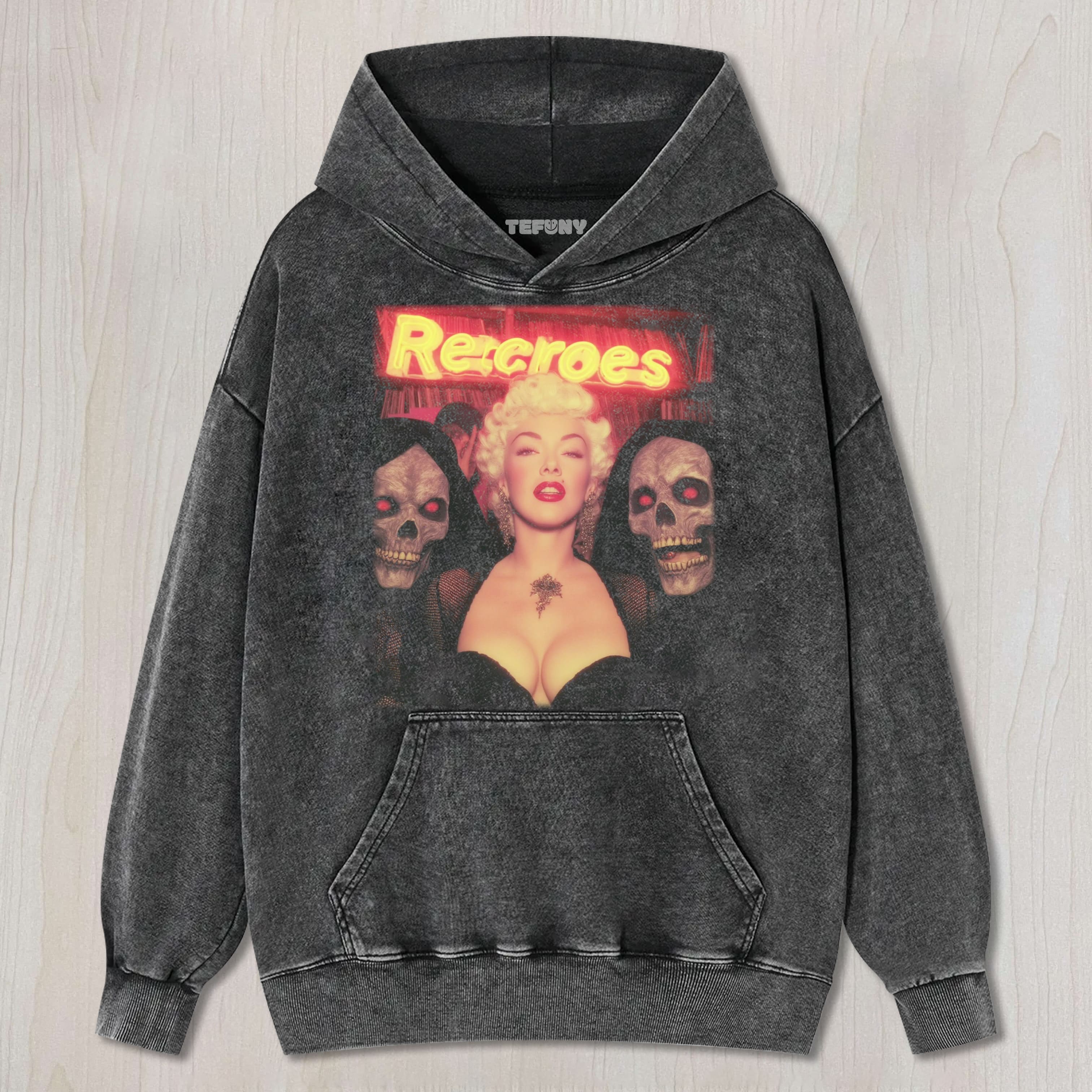 MARILYN MONROE AND THE SKULLS TEE & SWEAT & HOOD