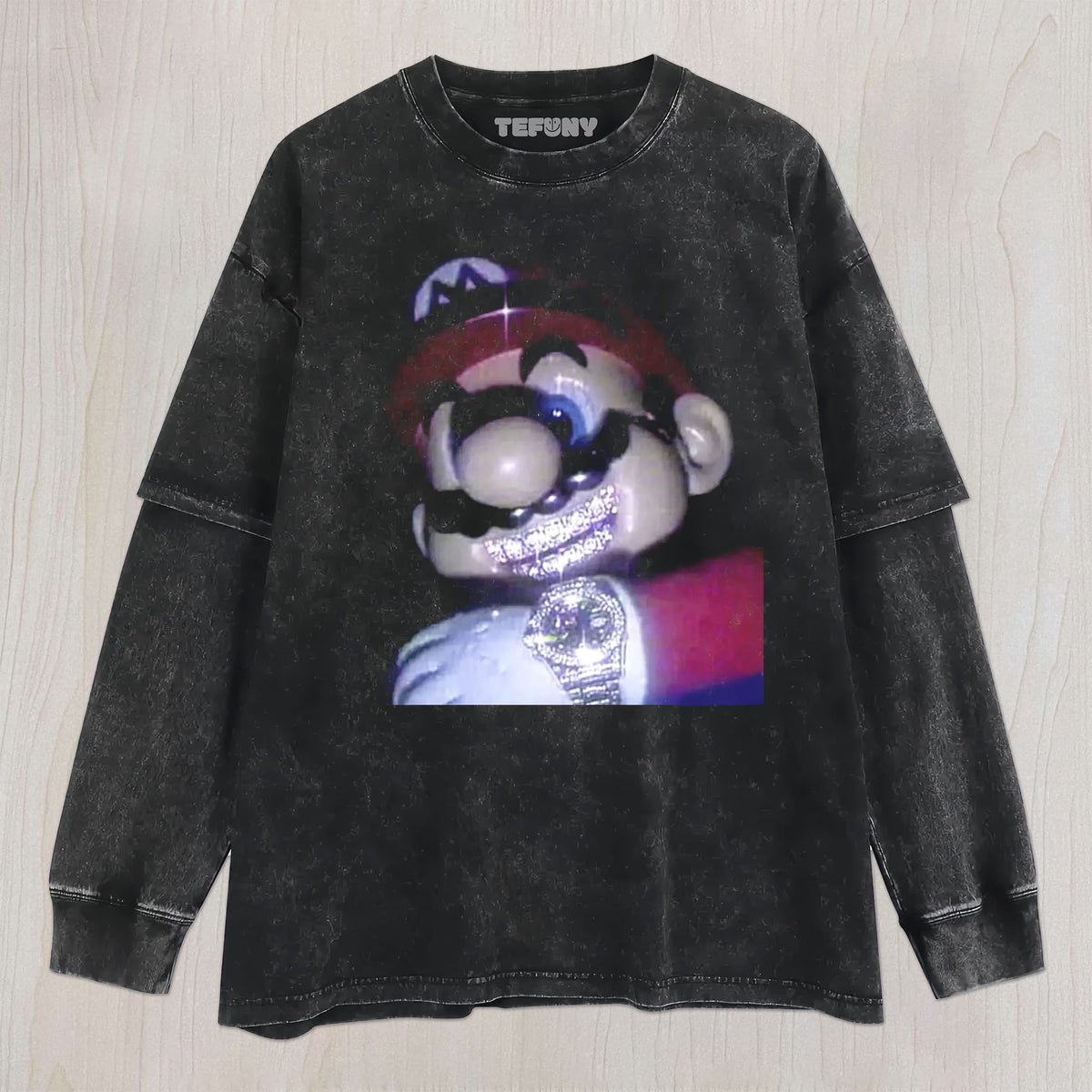 MARIO THE BILLIONAIRE UNISEX TEE, TANK TOP, LAYERED LS, SWEATSHIRT & HOODIE