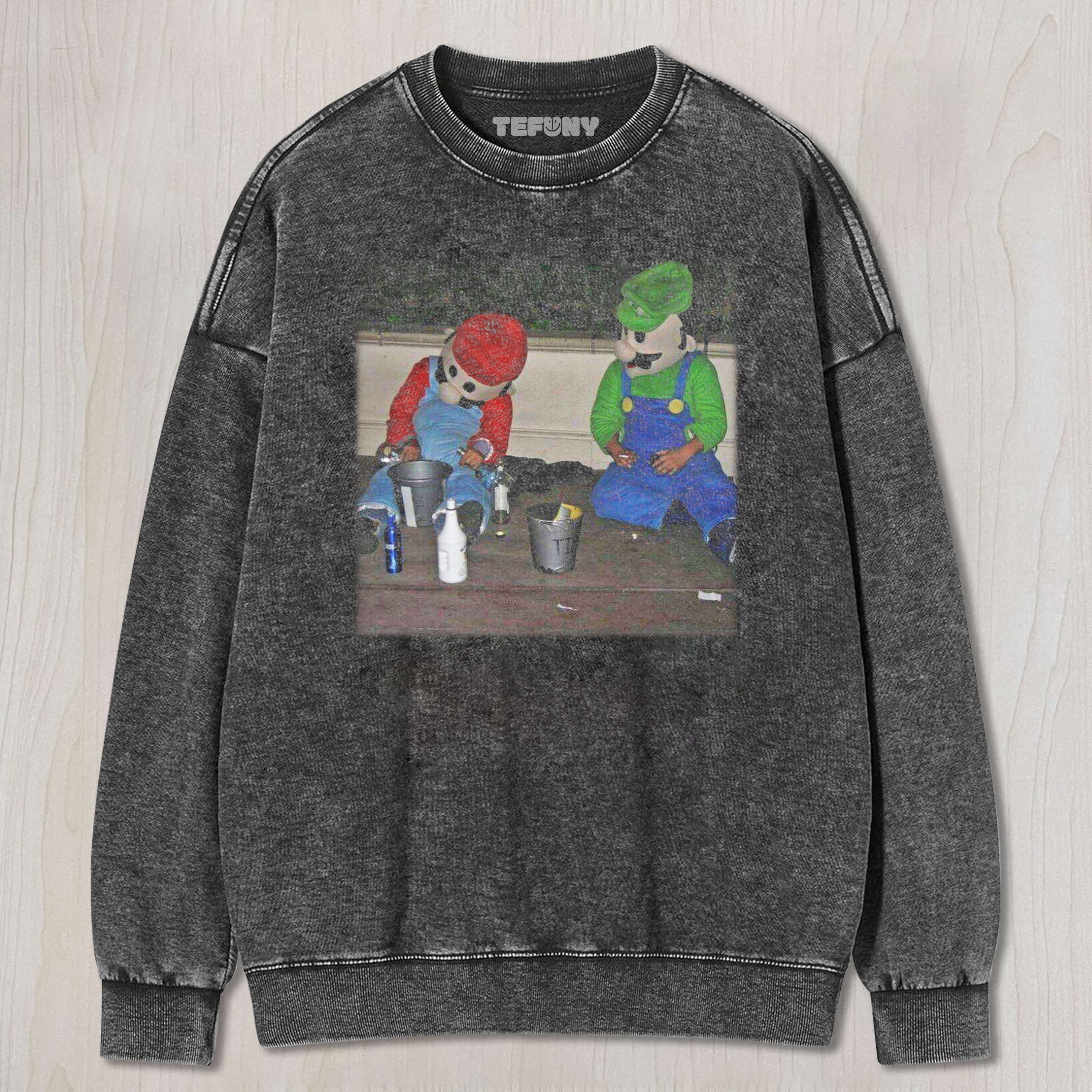 MARIO BROS. ON THE STREET T-SHIRT