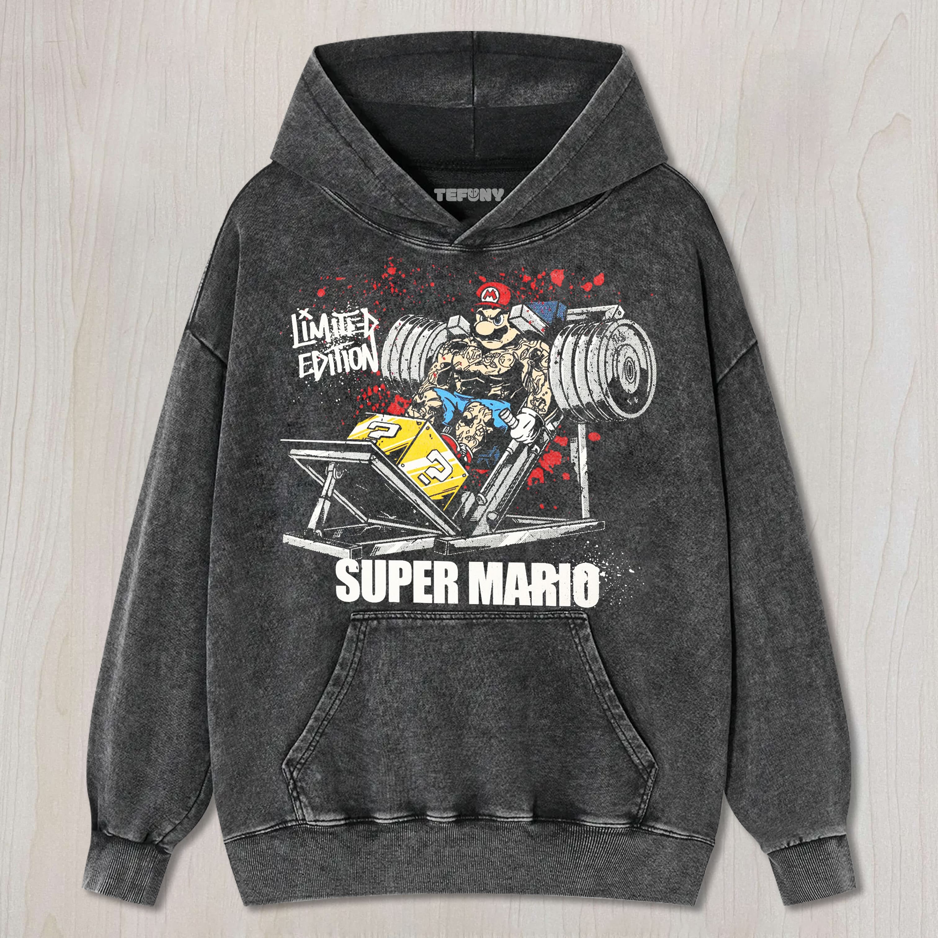 MARIO FITNESS UNISEX TEE, TANK TOP, LAYERED LS, SWEATSHIRT & HOODIE