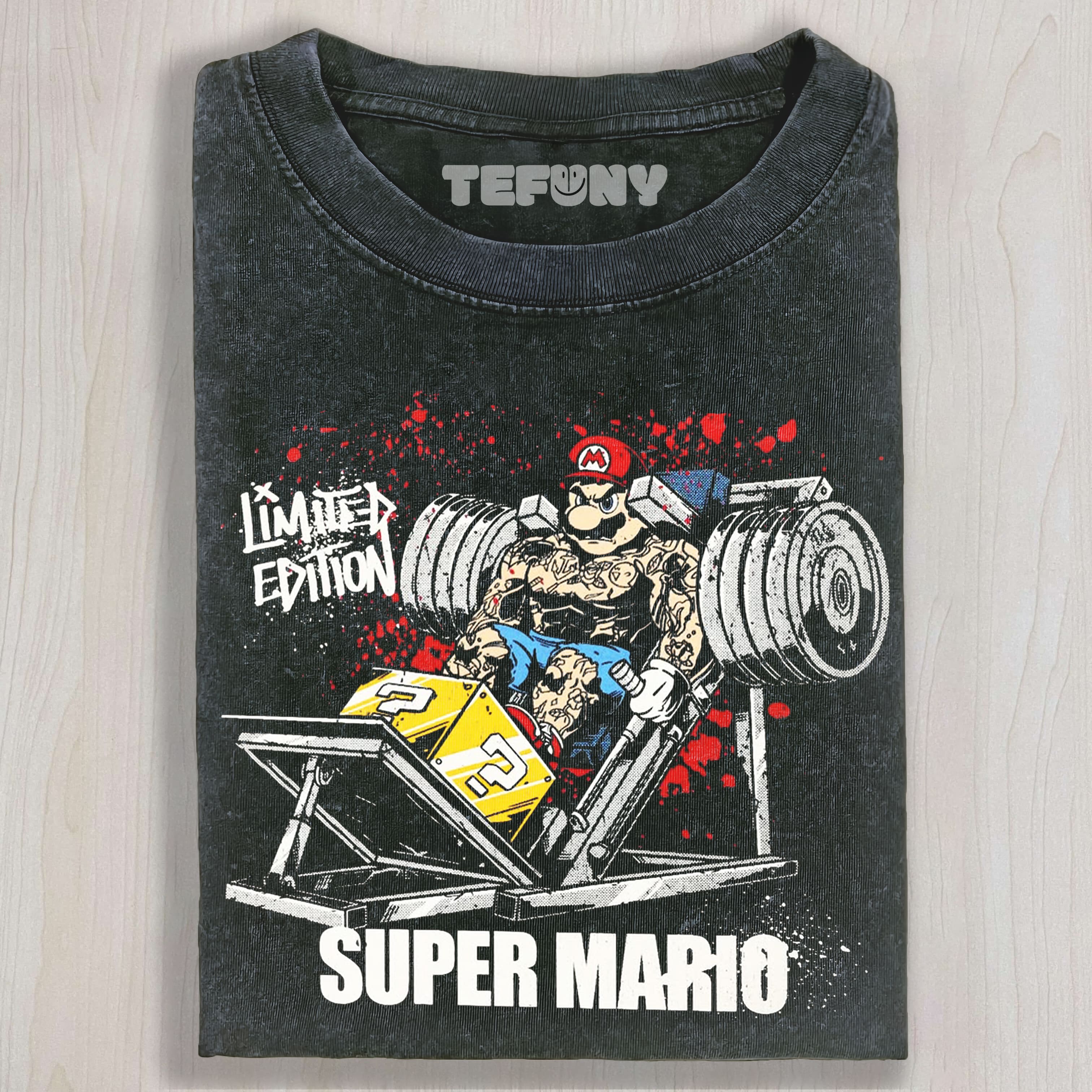 MARIO FITNESS UNISEX TEE, TANK TOP, LAYERED LS, SWEATSHIRT & HOODIE