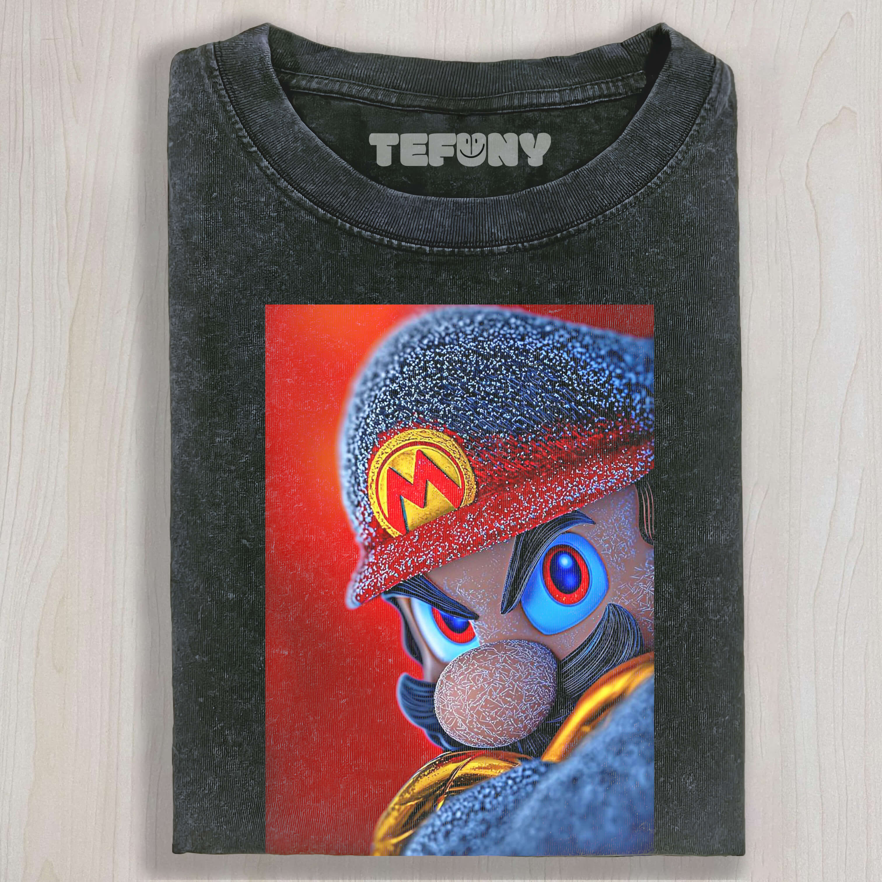 MARIO IN THE SNOW T-SHIRT V1