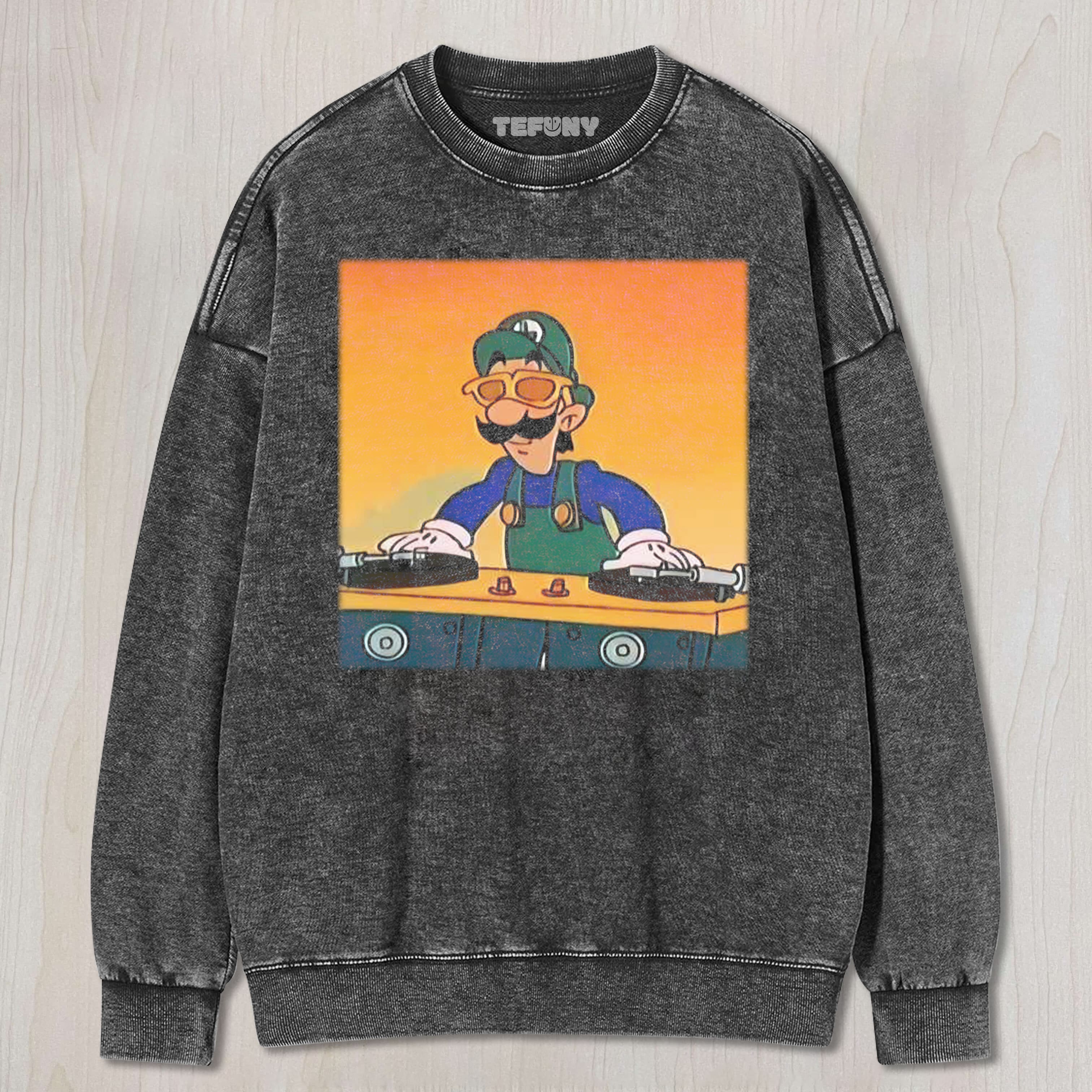 MARIO LUIGI DJ TEE & SWEAT & HOOD