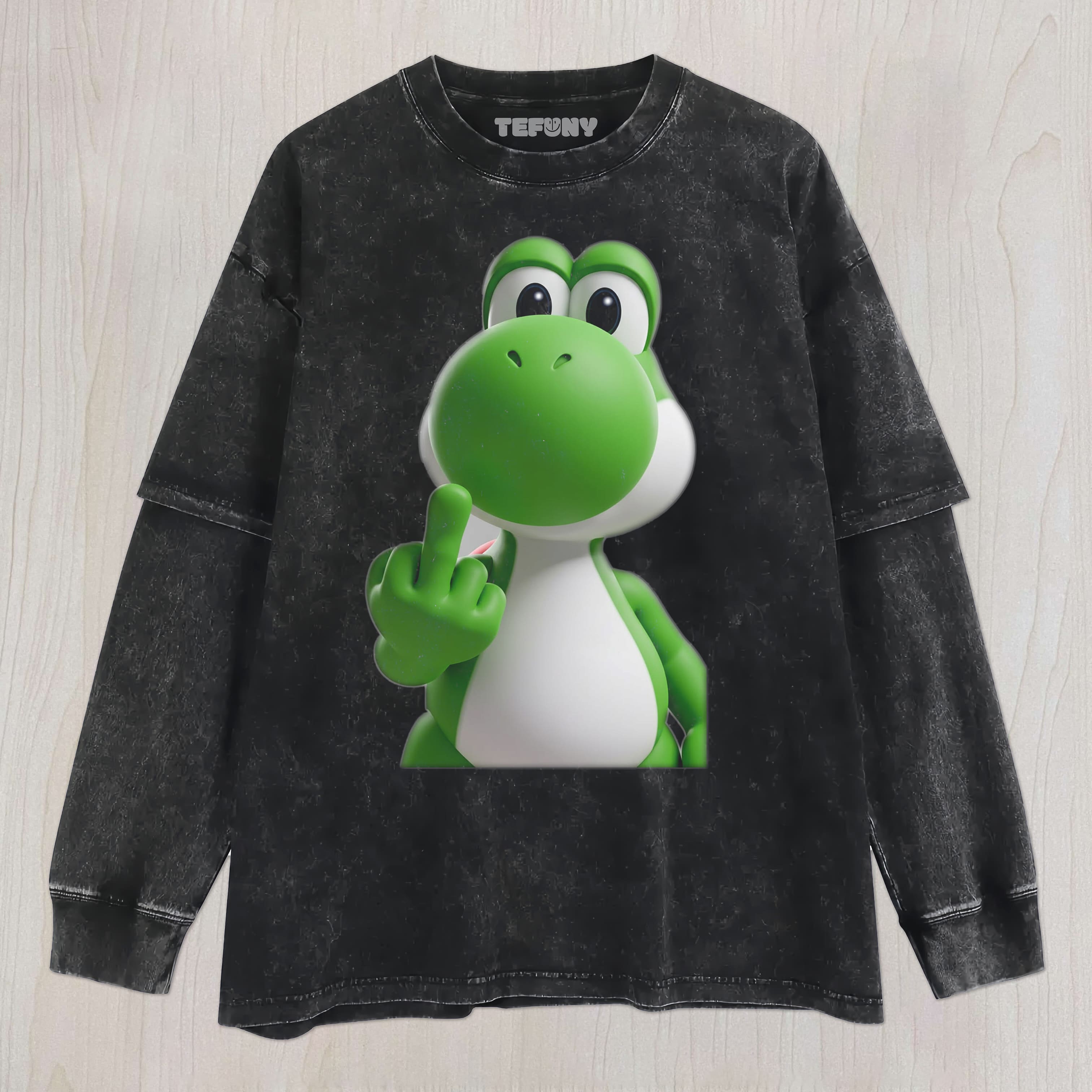 MARIO YOSHI UNISEX TEE, TANK TOP, LAYERED LS, SWEATSHIRT & HOODIE