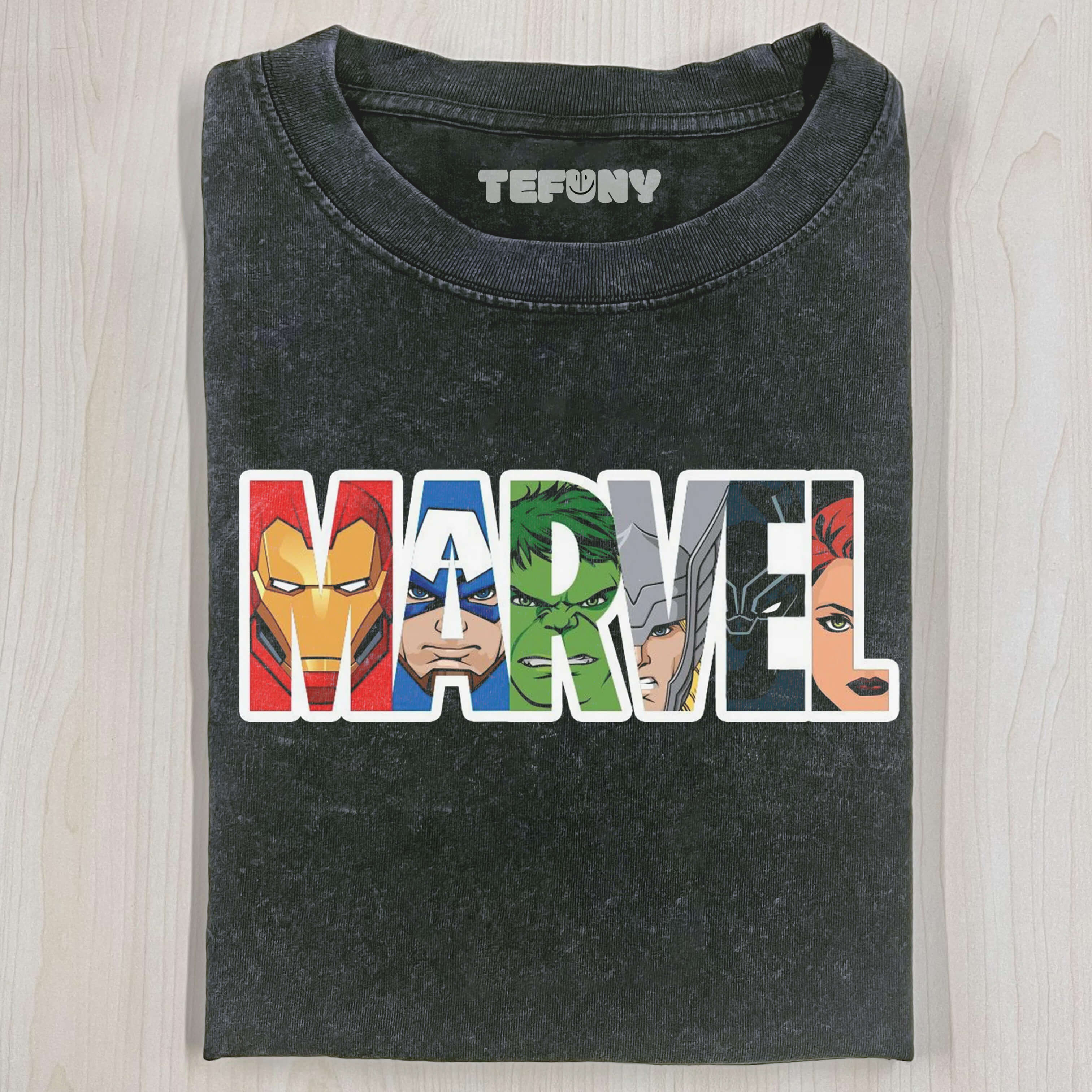 MARVEL HEROES BE T-SHIRT
