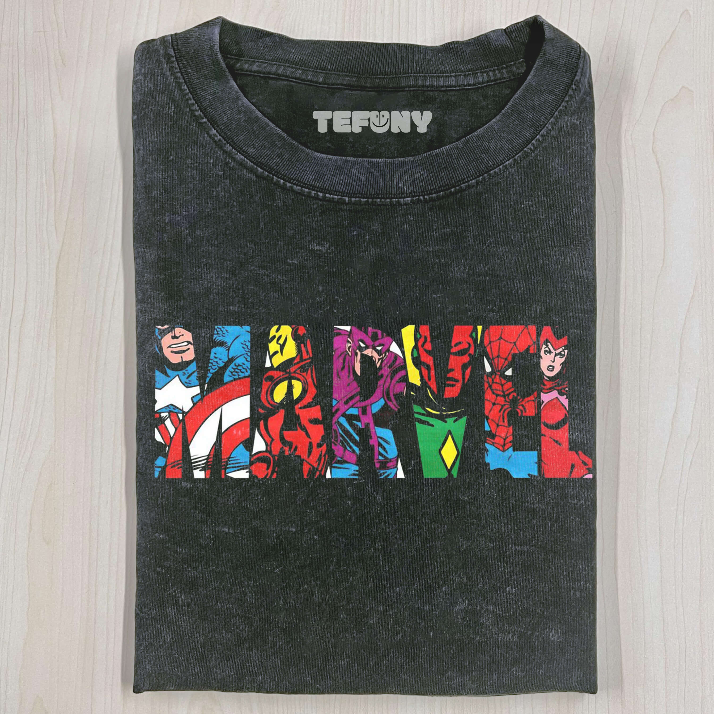 MARVEL HEROES T-SHIRT