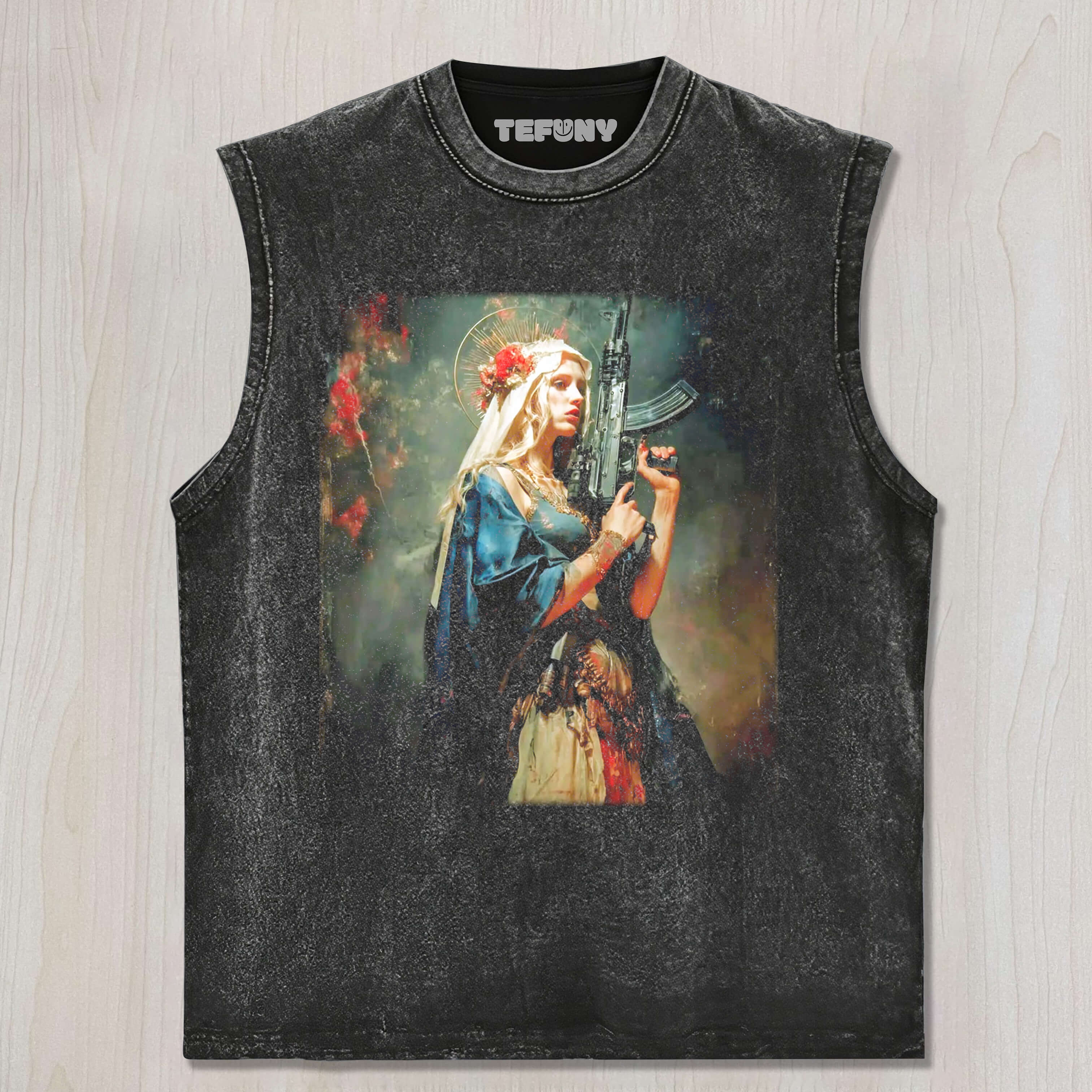 MARY'S GOT A GUN UNISEX TEE, TANK TOP, LAYERED LS, SWEATSHIRT & HOODIE