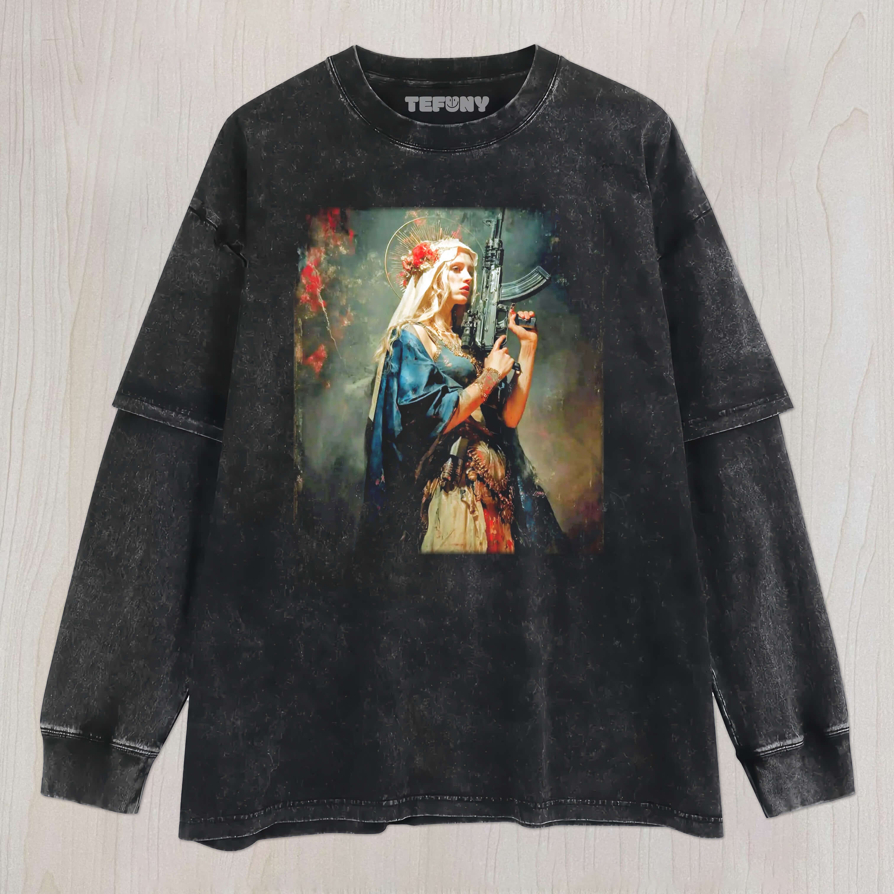 MARY'S GOT A GUN UNISEX TEE, TANK TOP, LAYERED LS, SWEATSHIRT & HOODIE