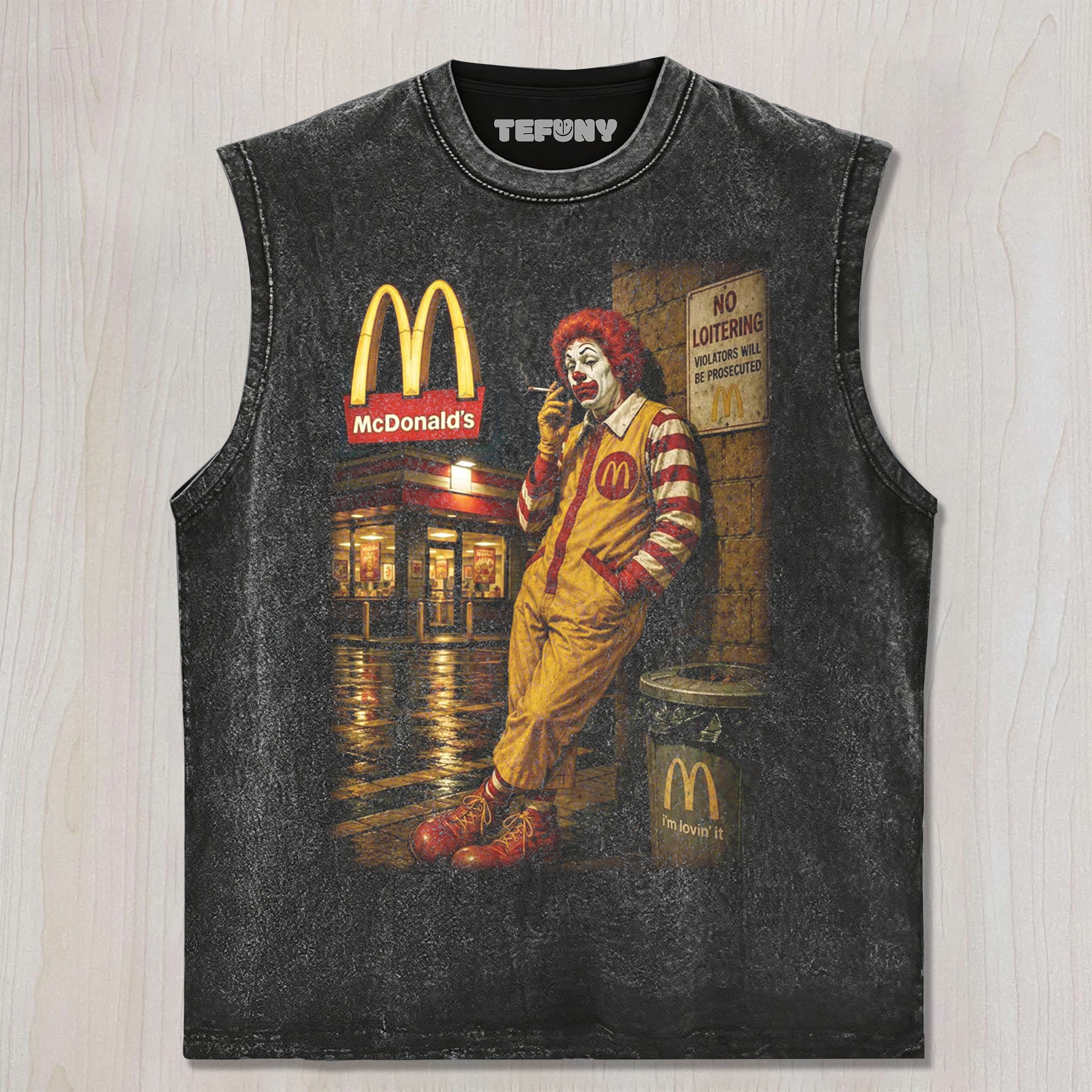 MCDONALD'S CLOWN UNISEX TEE, TANK TOP, LAYERED LS, SWEATSHIRT & HOODIE