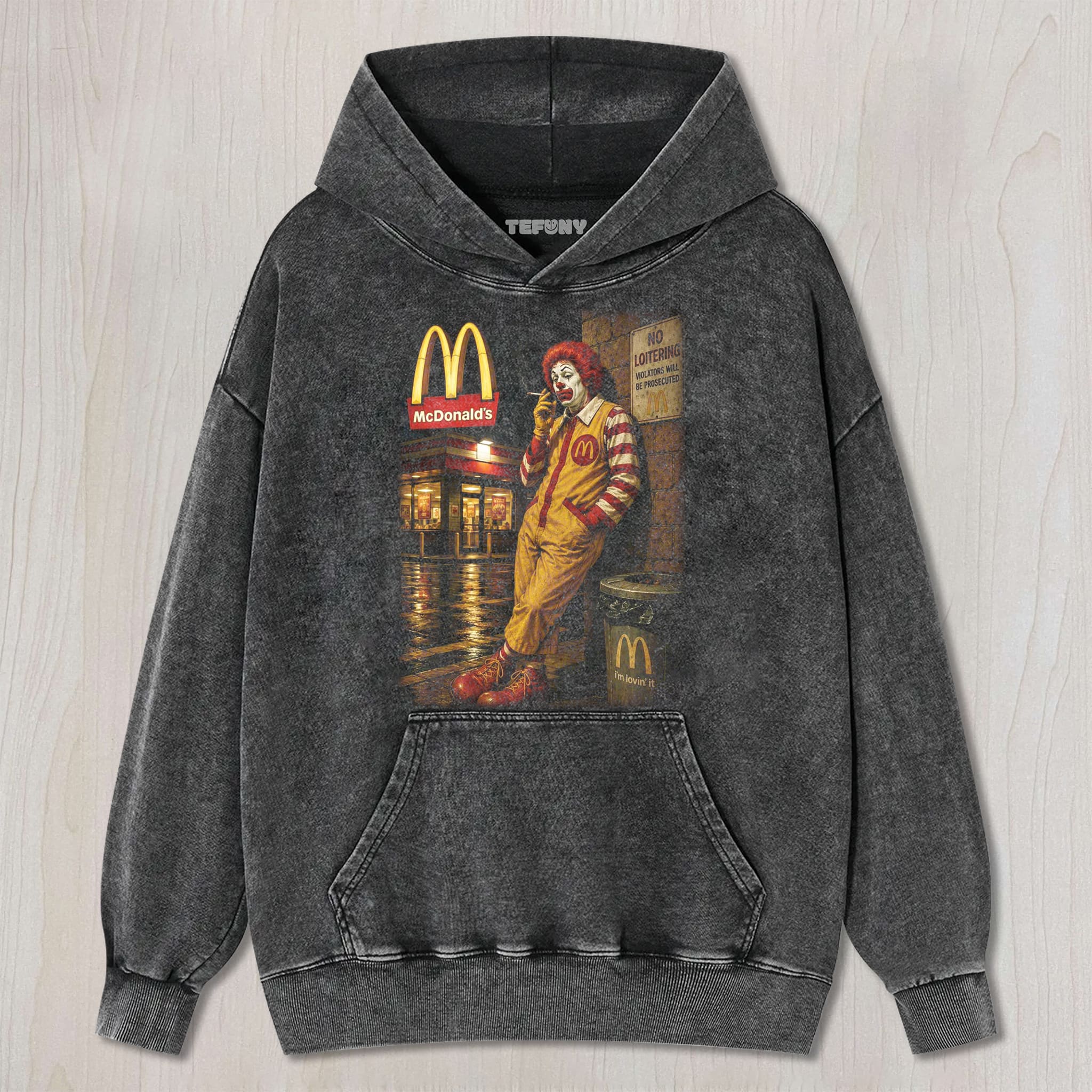 MCDONALD'S CLOWN UNISEX TEE, TANK TOP, LAYERED LS, SWEATSHIRT & HOODIE