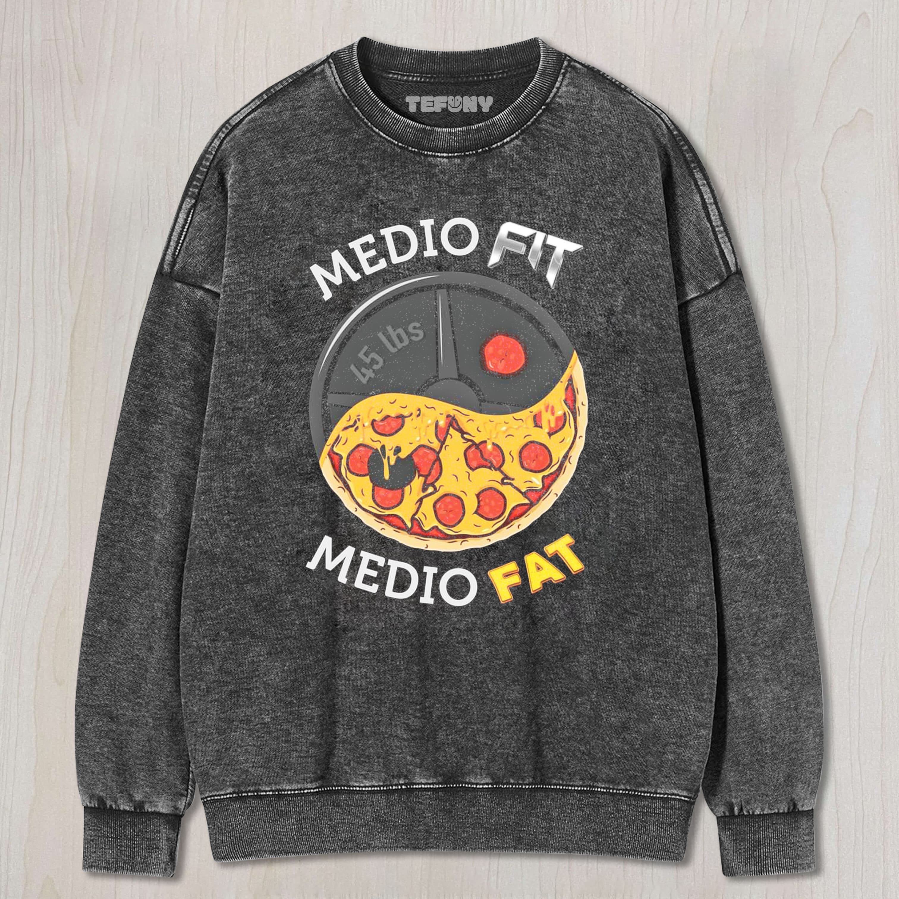 MEDIO FIT MEDIO FAT DUMBBEL TEE & SWEAT & HOOD
