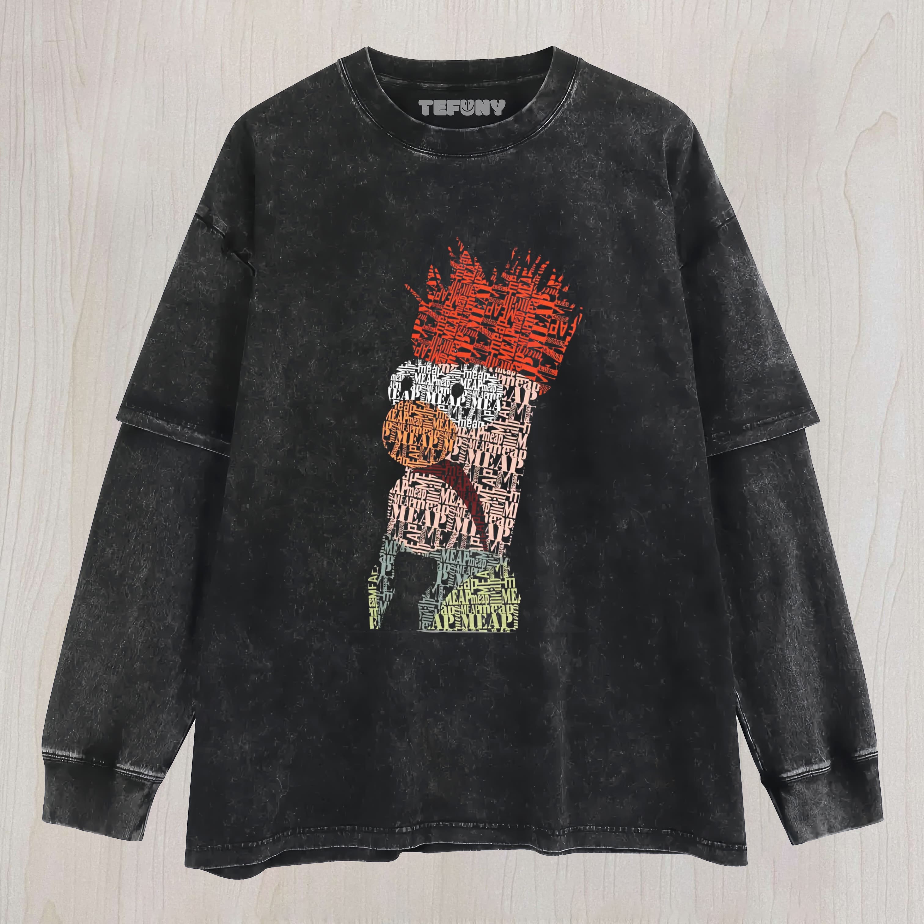 MEEP MEEP BEAKER WORD UNISEX TEE, TANK TOP, LAYERED LS, SWEATSHIRT & HOODIE