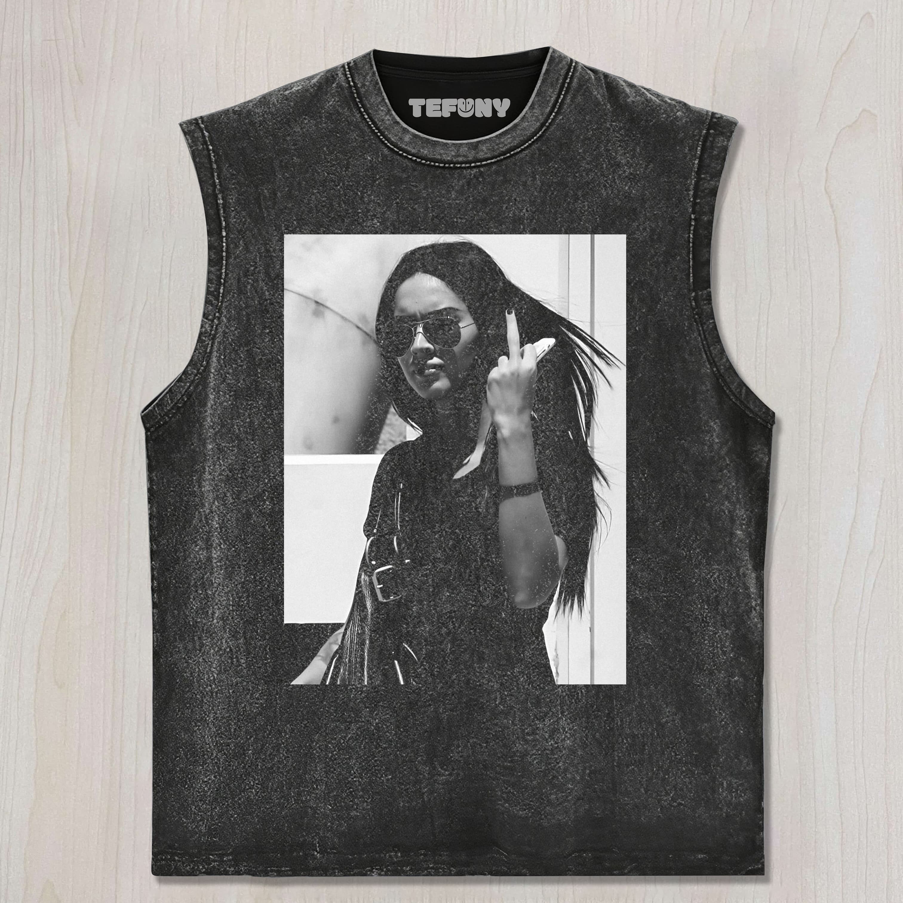 MEGAN FOX MIDDLE FINGER UNISEX TEE, TANK TOP, LAYERED LS, SWEATSHIRT & HOODIE