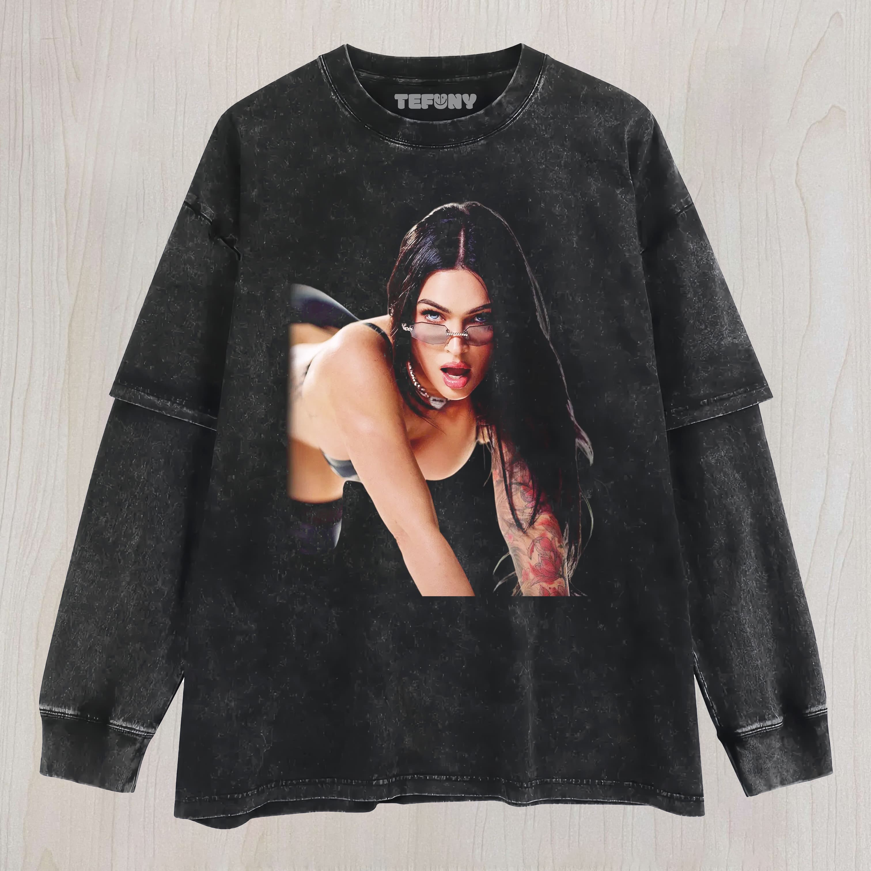 MEGAN FOX N3 LAYERED LONG SLEEVE