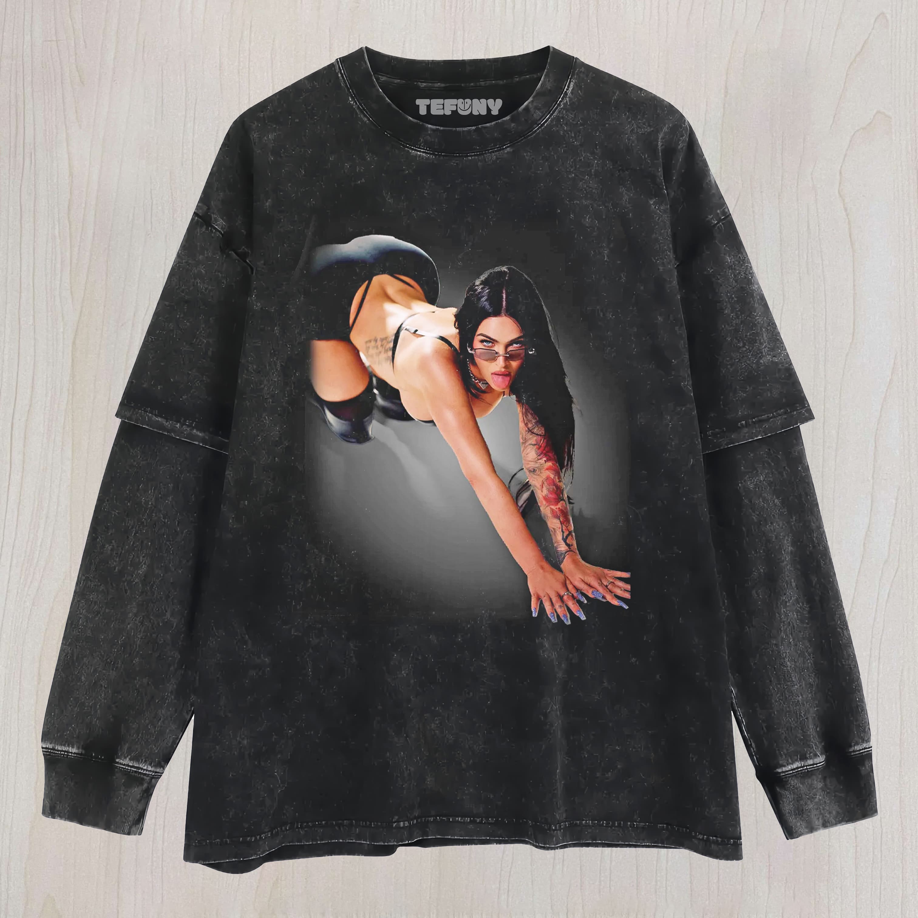 MEGAN FOX N4 LAYERED LONG SLEEVE