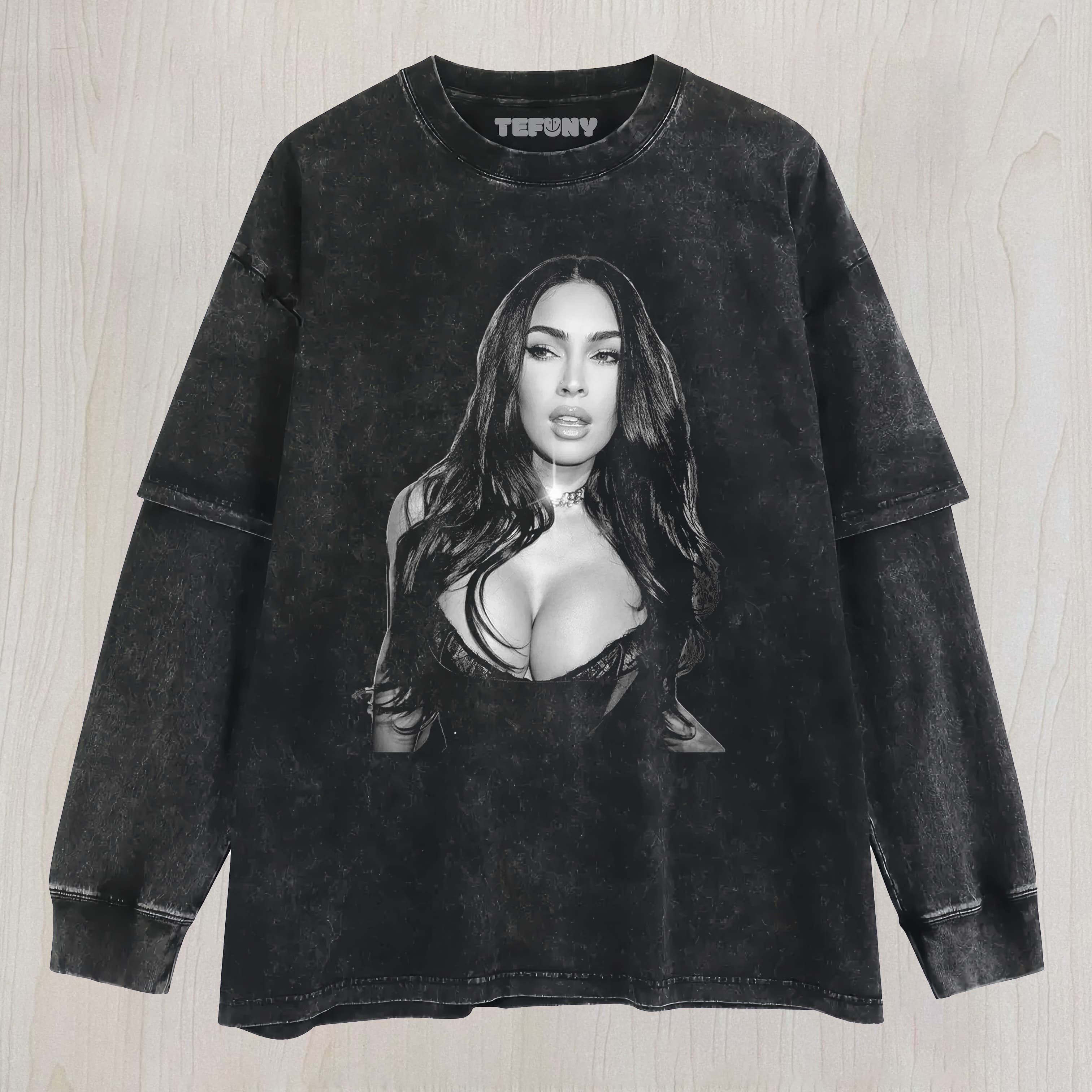 MEGAN FOX N8 LAYERED LONG SLEEVE