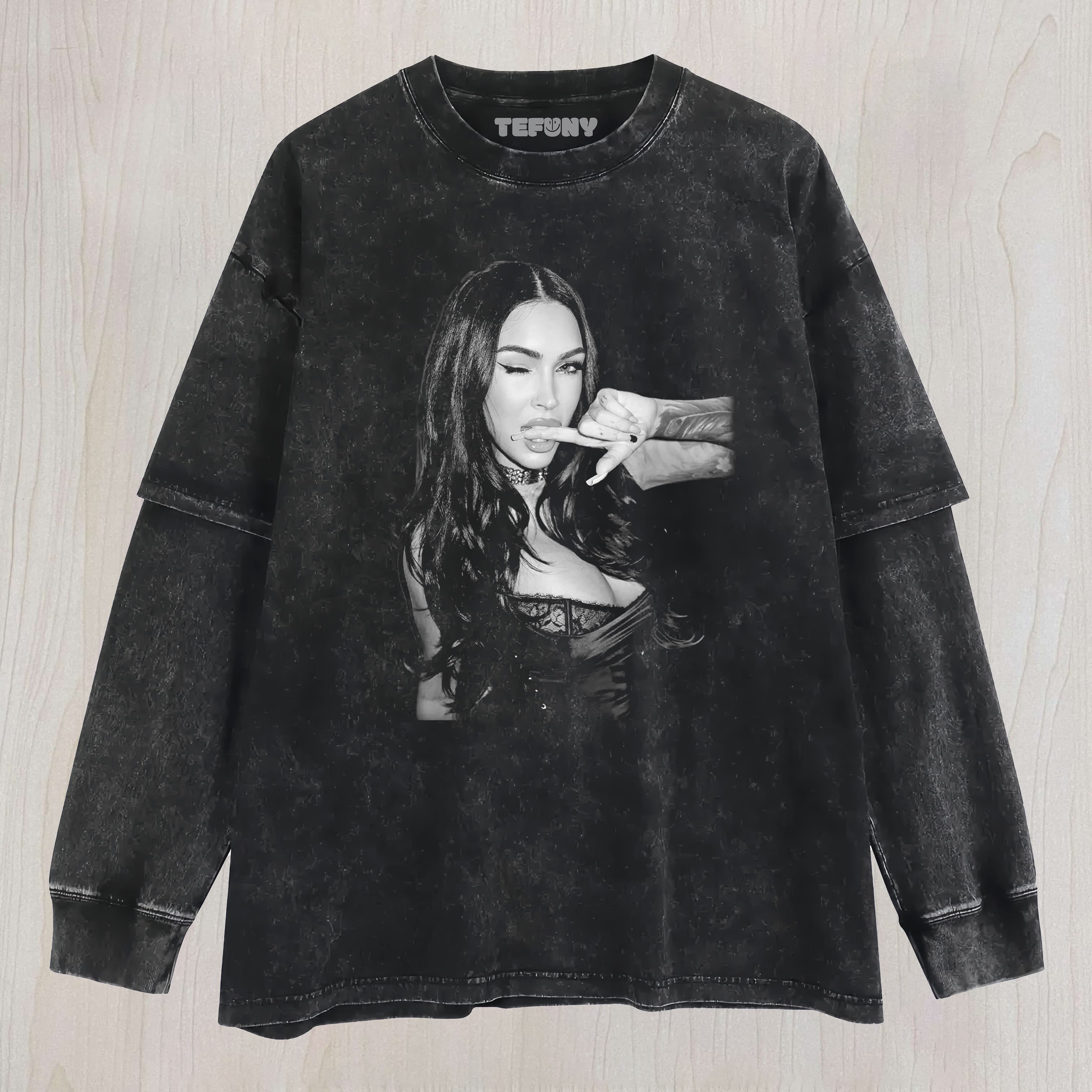 MEGAN FOX N9 LAYERED LONG SLEEVE
