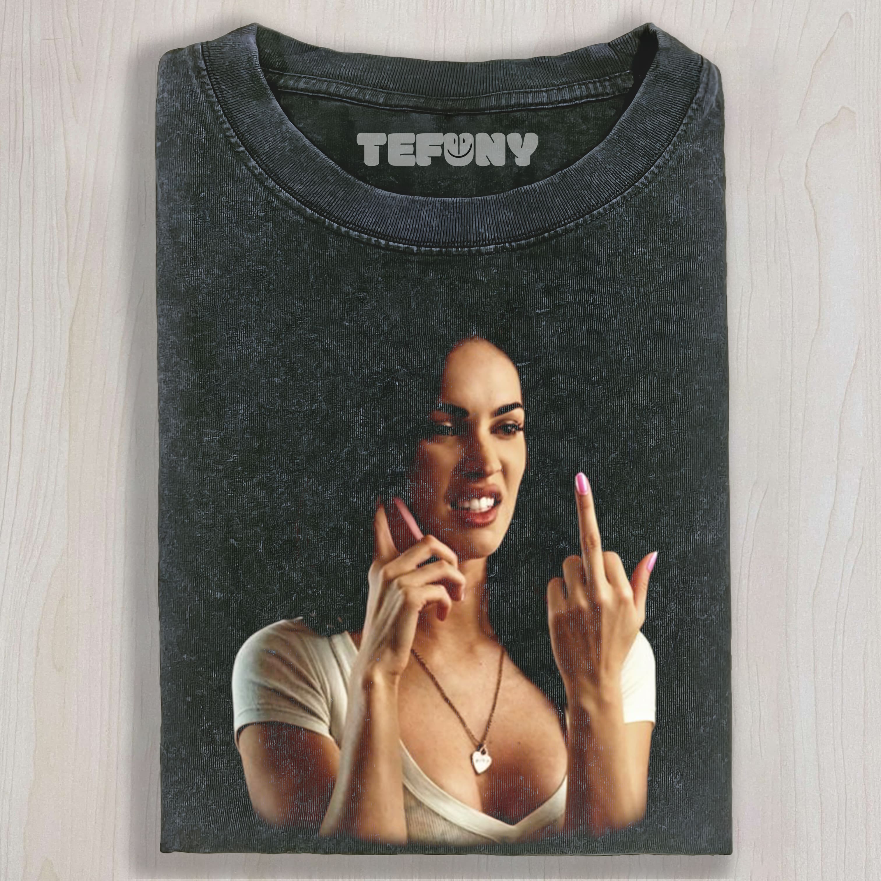 MEGAN FOX PHONE UNISEX TEE, TANK TOP, LAYERED LS, SWEATSHIRT & HOODIE