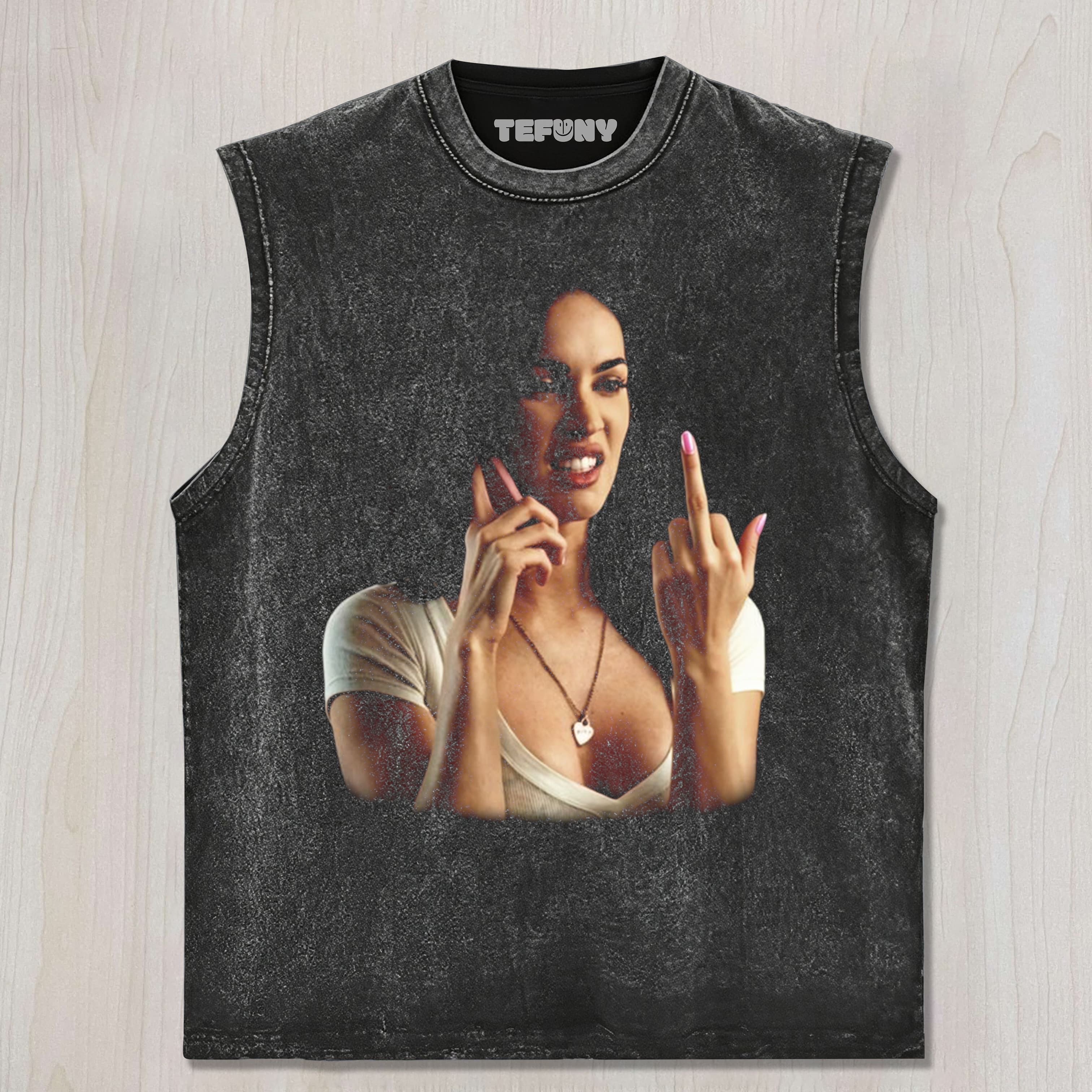 MEGAN FOX PHONE UNISEX TEE, TANK TOP, LAYERED LS, SWEATSHIRT & HOODIE