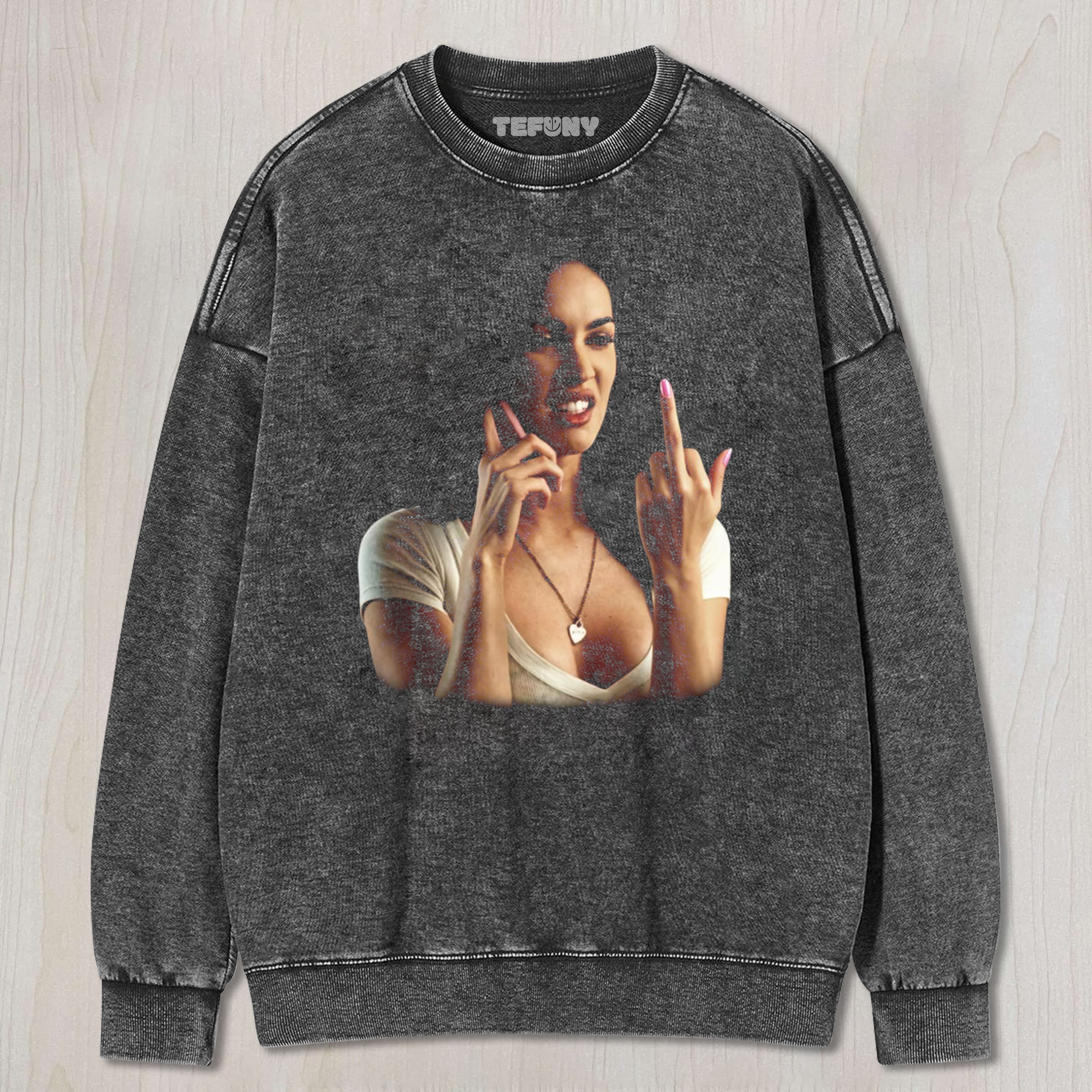 MEGAN FOX PHONE UNISEX TEE, TANK TOP, LAYERED LS, SWEATSHIRT & HOODIE