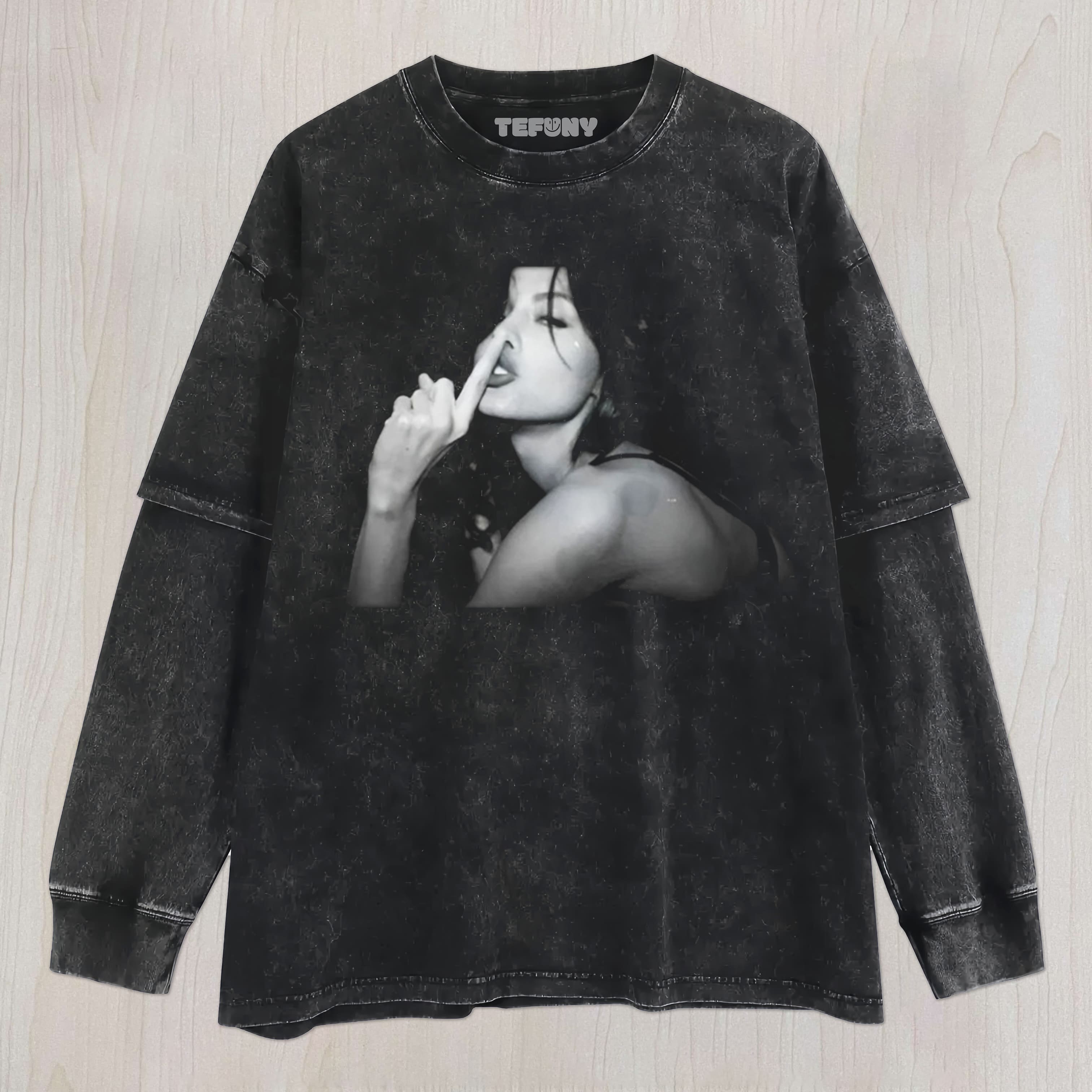 MEGAN FOX SHHH UNISEX TEE, TANK TOP, LAYERED LS, SWEATSHIRT & HOODIE