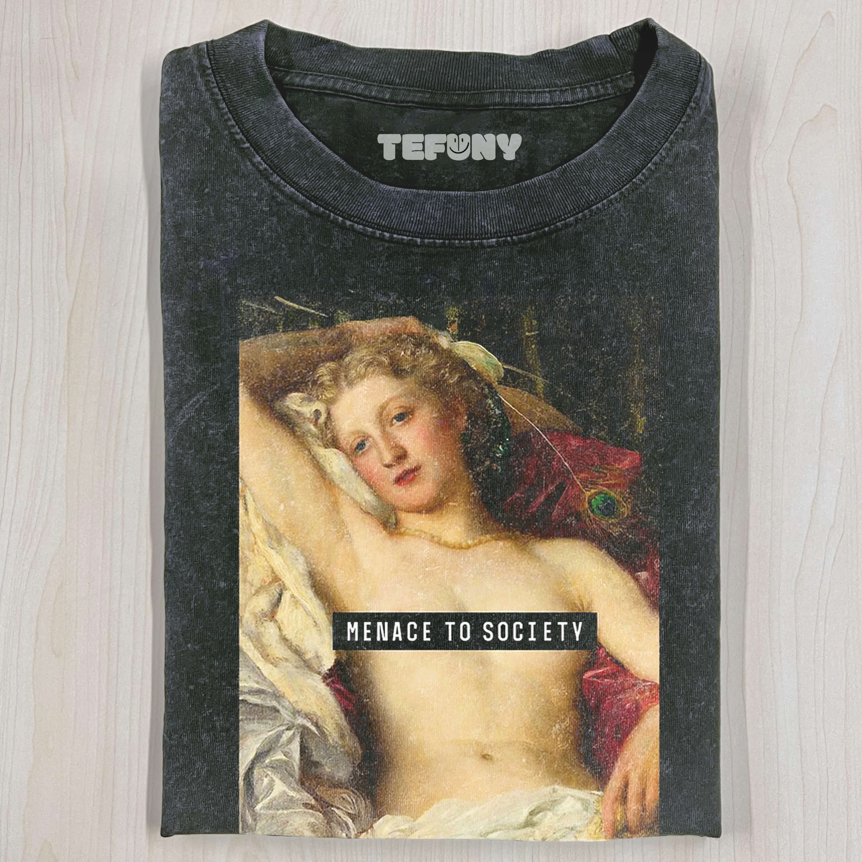 MENACE TO SOCIETV VINTAGE T-SHIRT