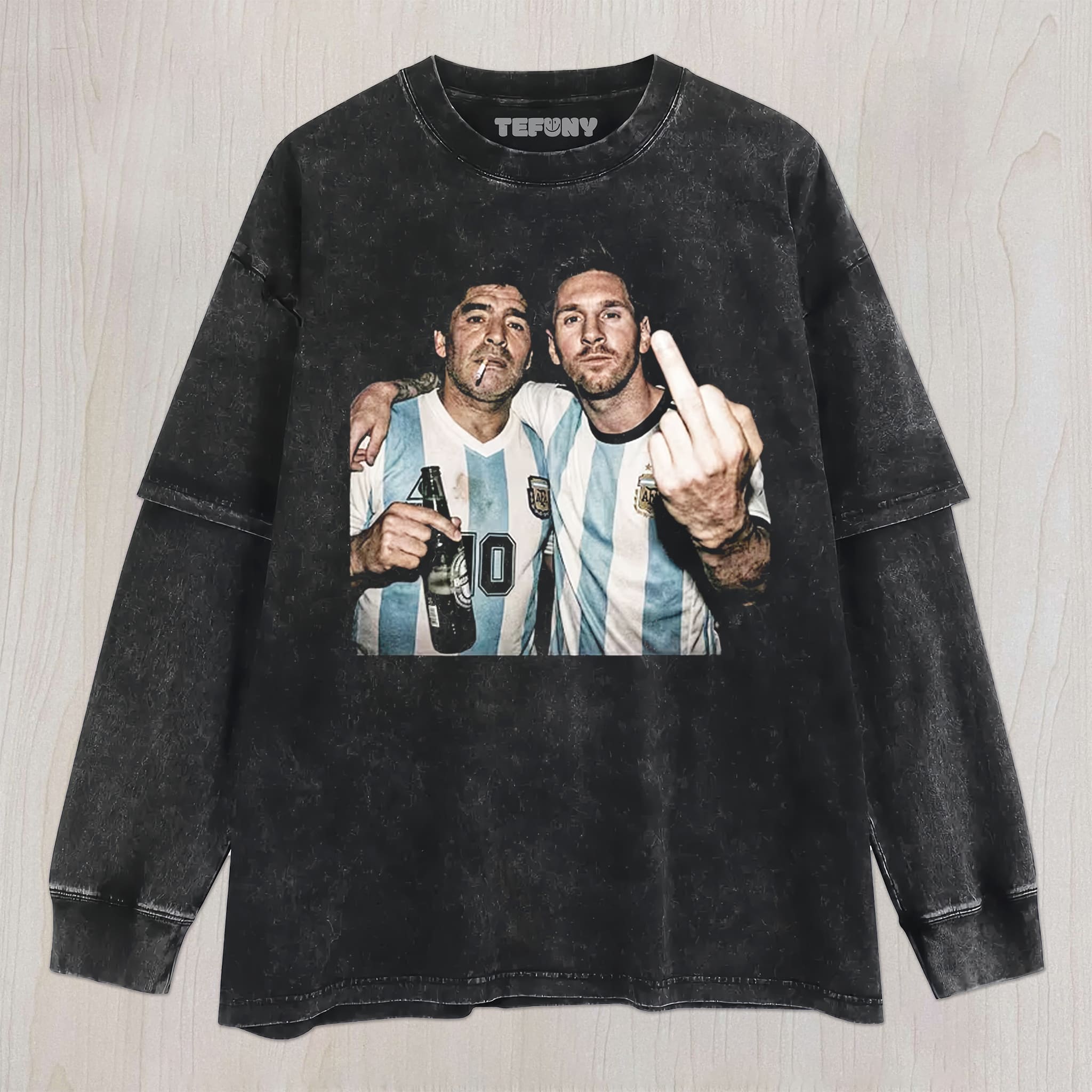 MESSI FUNNY V1 UNISEX TEE, TANK TOP, LAYERED LS, SWEATSHIRT & HOODIE