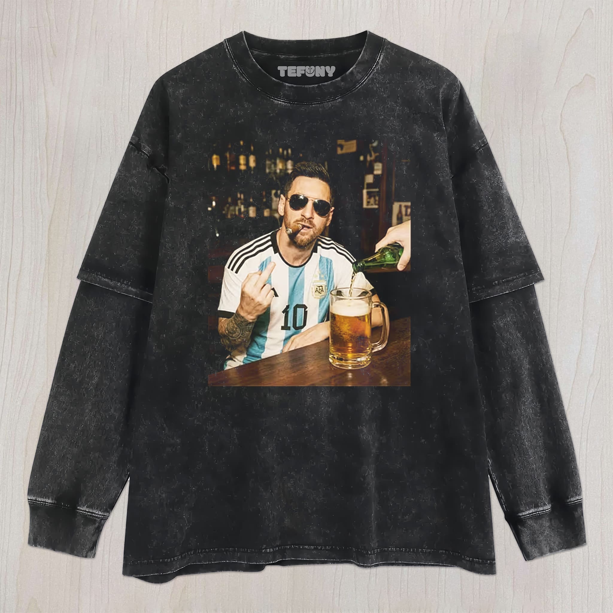 MESSI FUNNY V6 UNISEX TEE, TANK TOP, LAYERED LS, SWEATSHIRT & HOODIE
